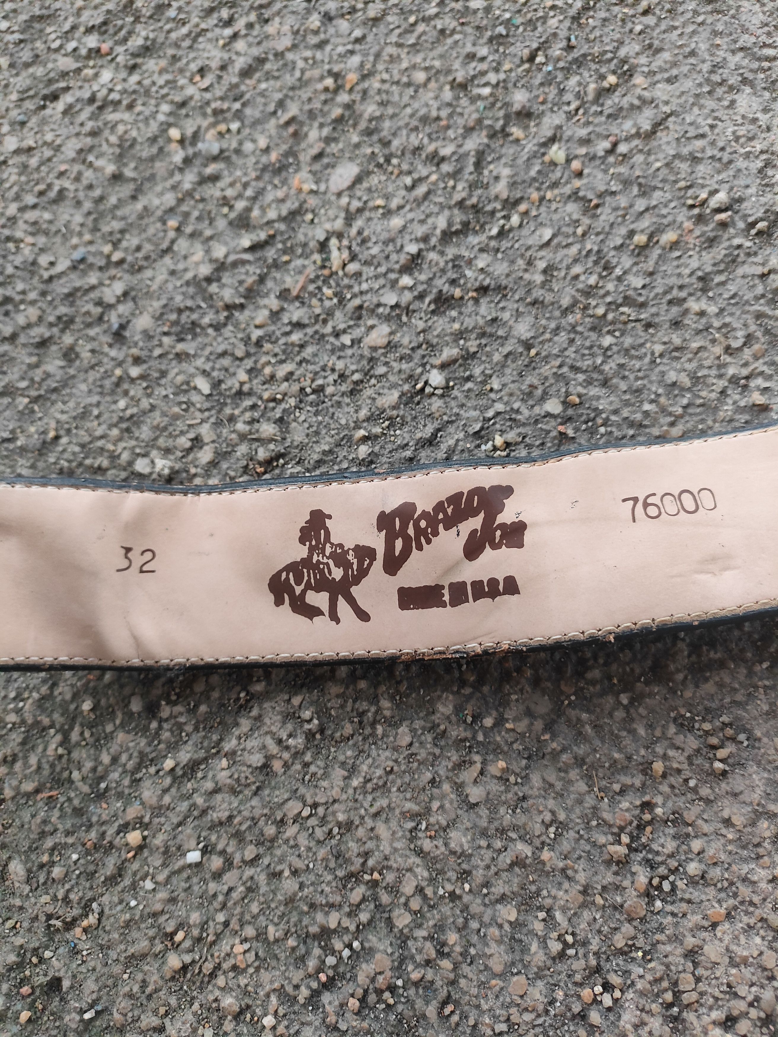 Vintage Vintage brazos Joe belt 32 Size 32 - 7 Thumbnail