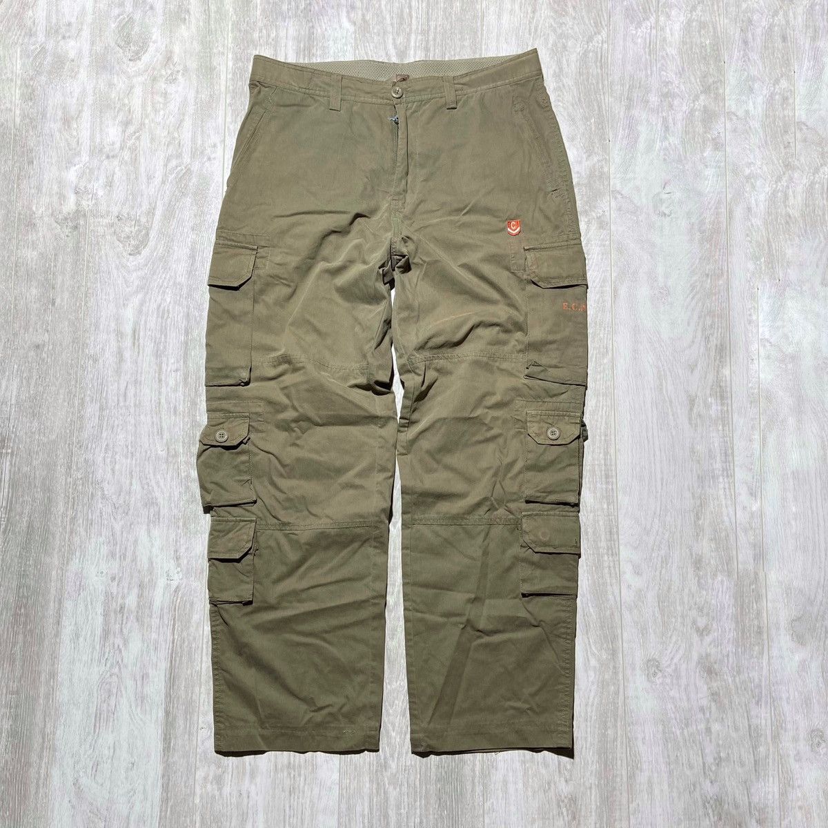 Vintage Vintage y2k Cargo Multi Pocket Military Pants Size US 32 / EU 48 - 1 Thumbnail