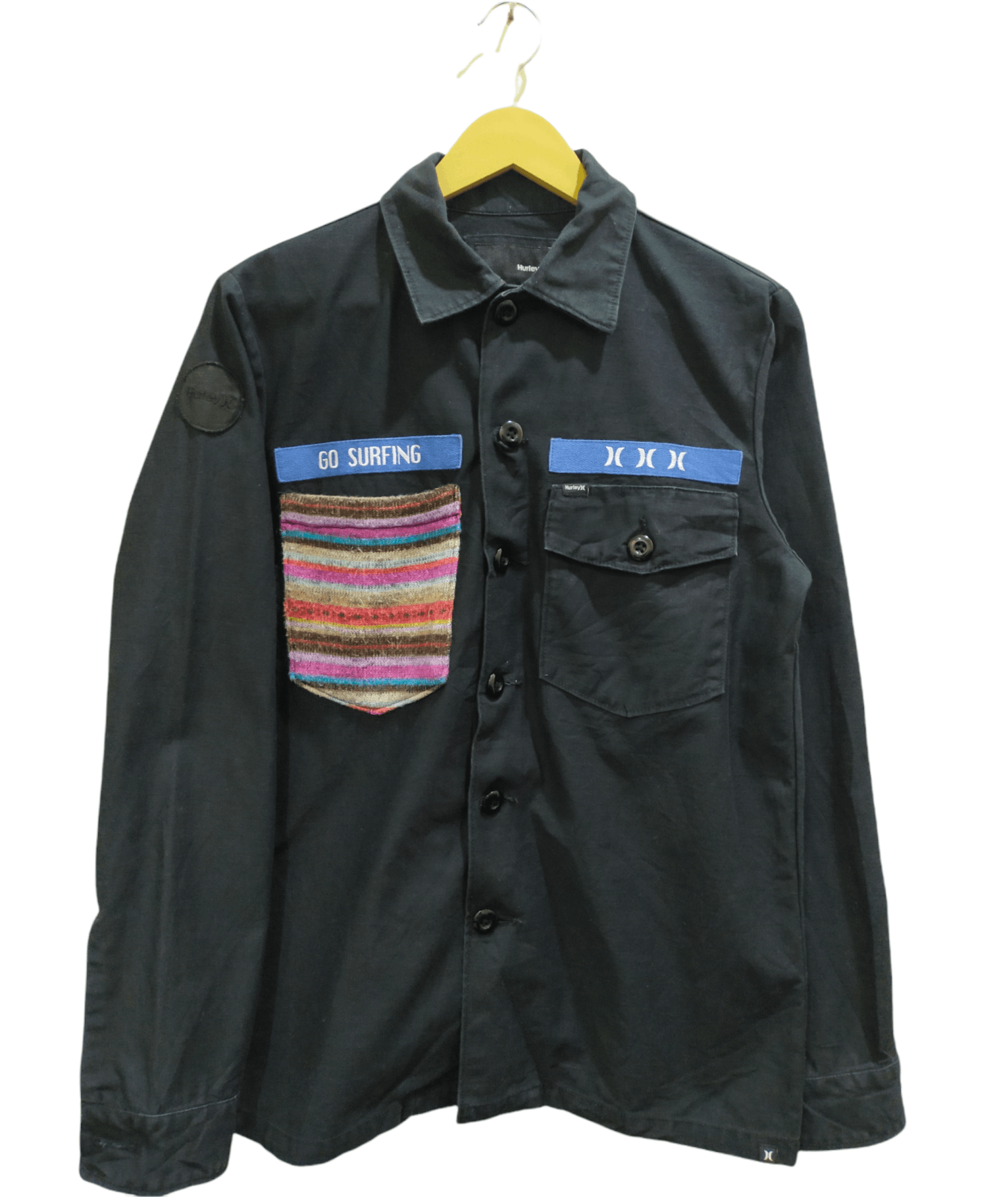 Hurley Hurley Go Surfing Knitwear Pocket Button Shirt Size US M / EU 48-50 / 2 - 1 Thumbnail
