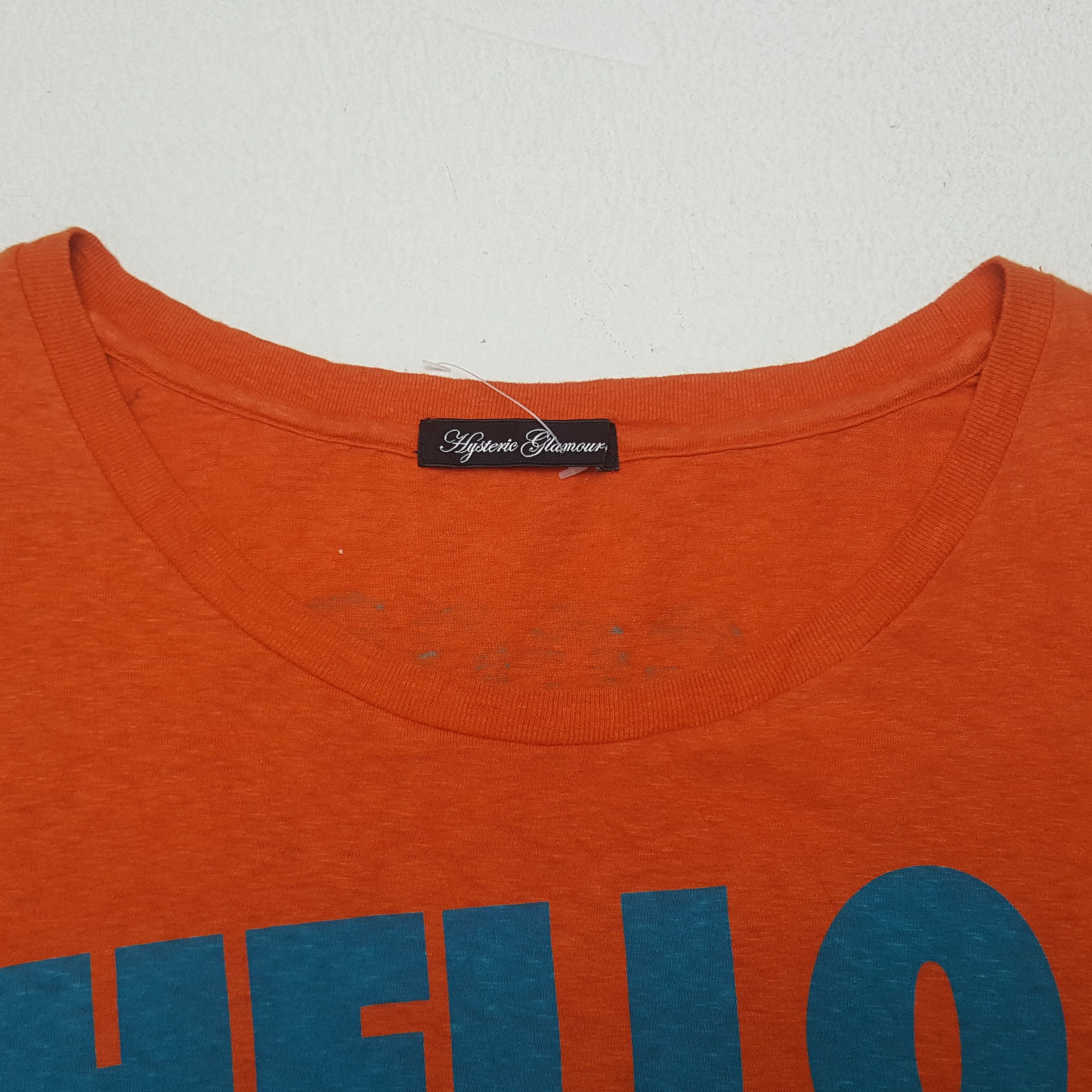 Hysteric Glamour Vintage Hysteric Glamour Hello Japan Long Tshirt Size M / US 6-8 / IT 42-44 - 5 Thumbnail