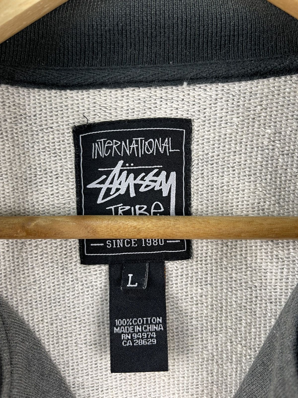 Stussy STUSSY INTERNATIONAL ATHLETICS TRIBE VARSITY JACKET Size US L / EU 52-54 / 3 - 6 Thumbnail