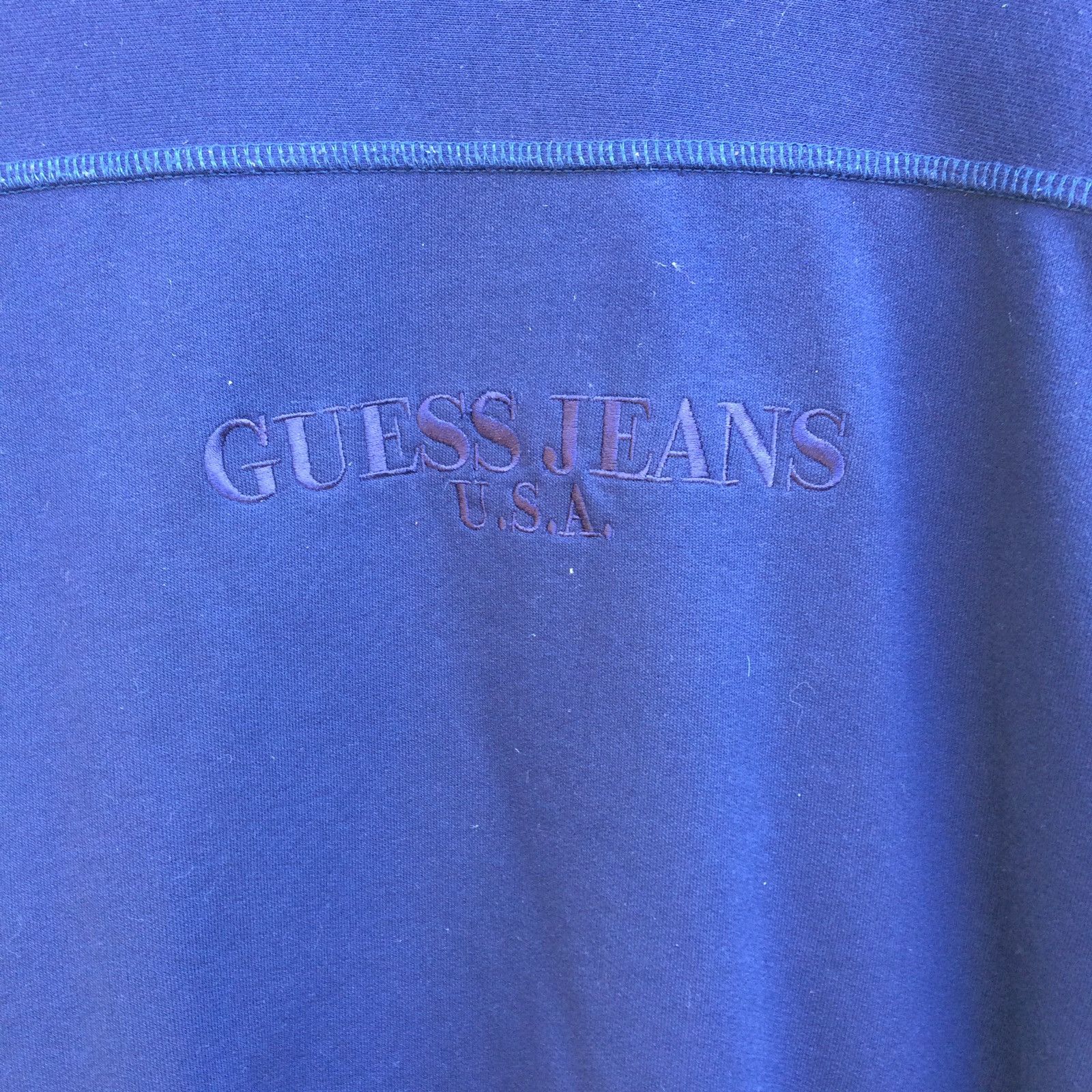 Guess × Vintage Vintage Guess Sweatshirts Size US L / EU 52-54 / 3 - 3 Thumbnail