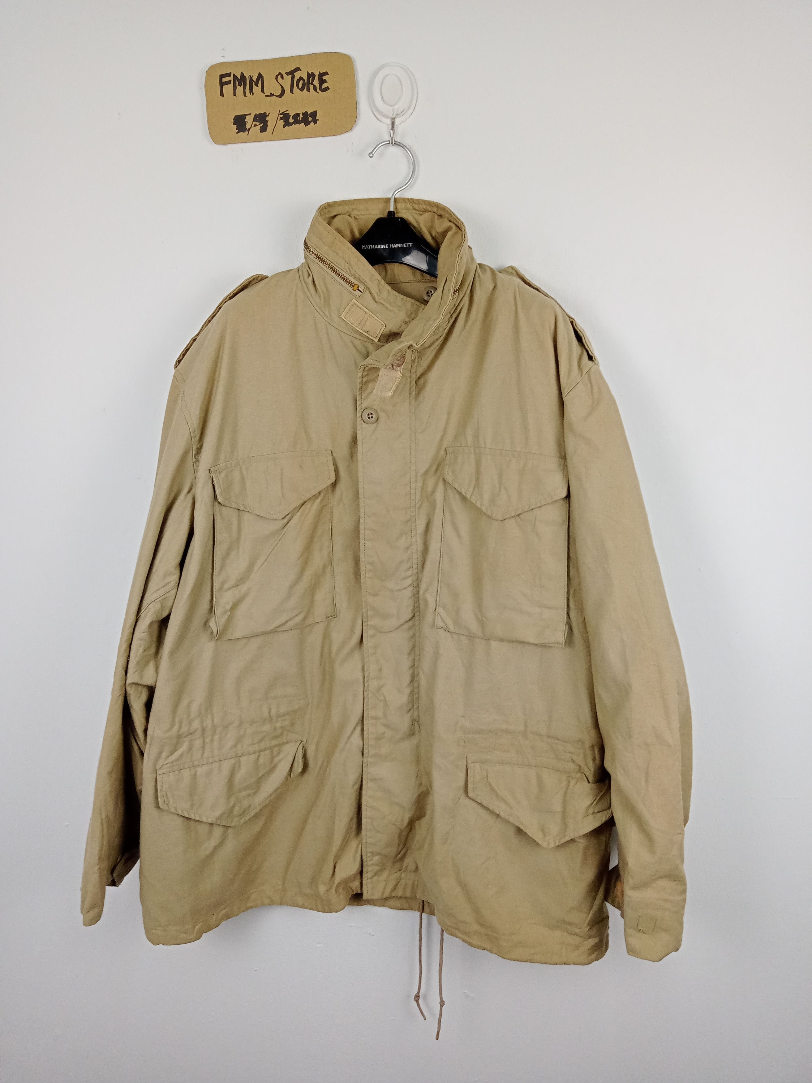 Alpha Industries × Vintage Vintage Alpha Industries Military Style Parka Jacket Size US L / EU 52-54 / 3 - 1 Thumbnail