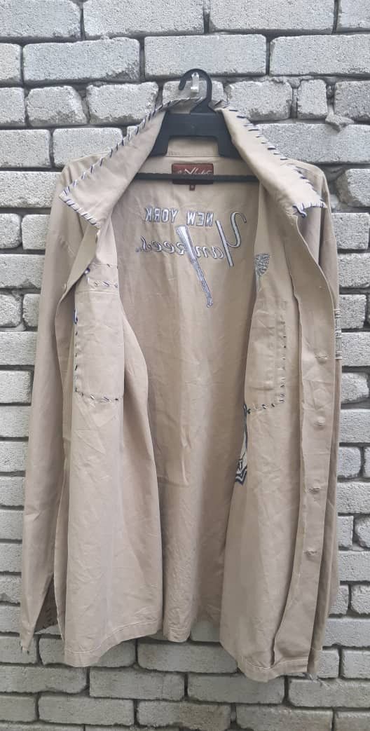 New York Yankees New York Yankees Red X Jacket Khaki Pikwakwad Embroidered Size US XXL / EU 58 / 5 - 14 Thumbnail