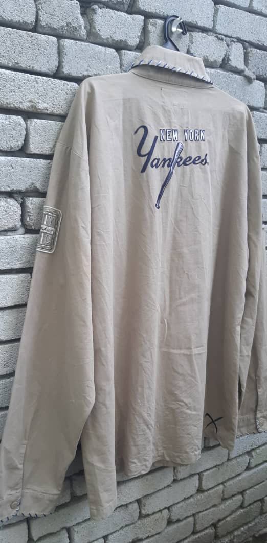 New York Yankees New York Yankees Red X Jacket Khaki Pikwakwad Embroidered Size US XXL / EU 58 / 5 - 7 Thumbnail