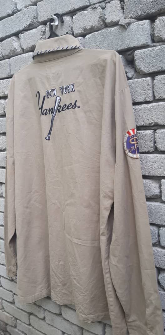 New York Yankees New York Yankees Red X Jacket Khaki Pikwakwad Embroidered Size US XXL / EU 58 / 5 - 6 Thumbnail