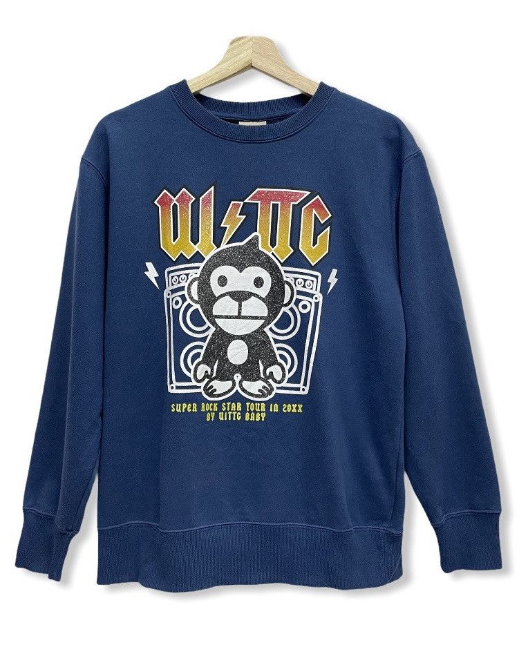 AC/DC Vtg UITTG Rock Star Tour ACDC Band Bape Style Sweater Size US M / EU 48-50 / 2 - 1 Thumbnail