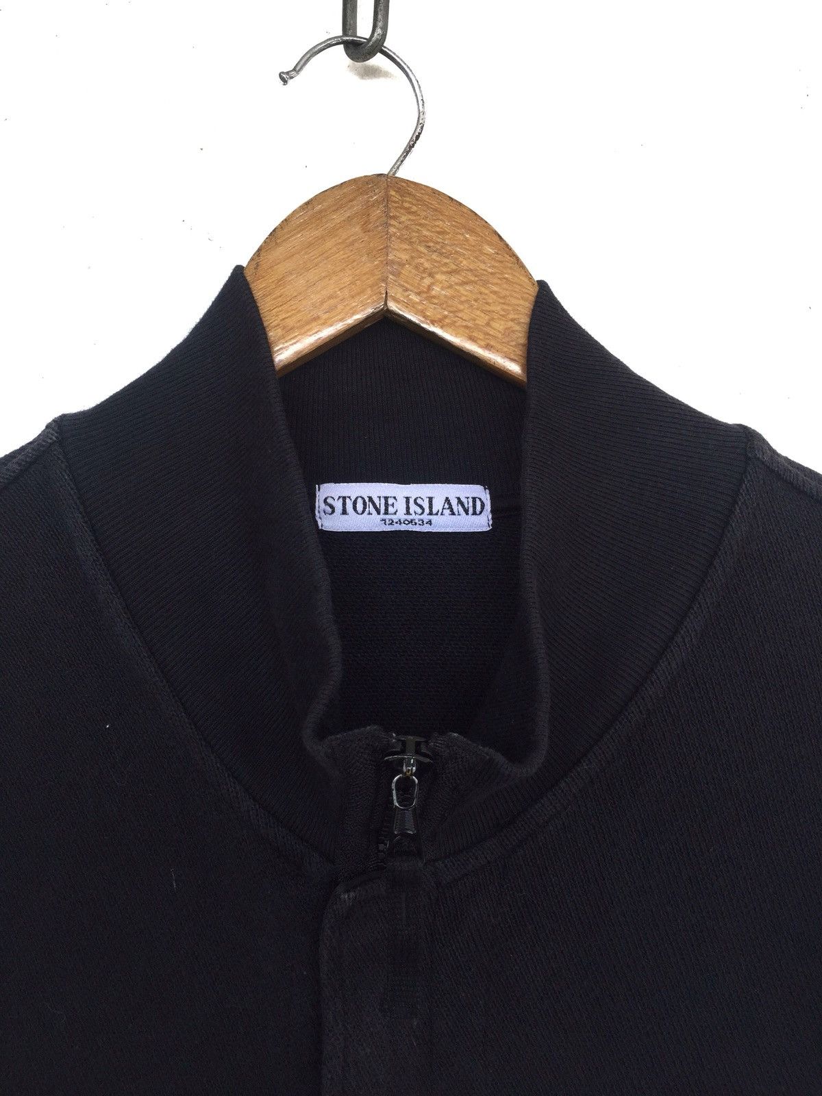 Massimo Osti ARCHIVE🔥SS08 Stone Island Black Minimal Officer Jacket Size US L / EU 52-54 / 3 - 6 Thumbnail