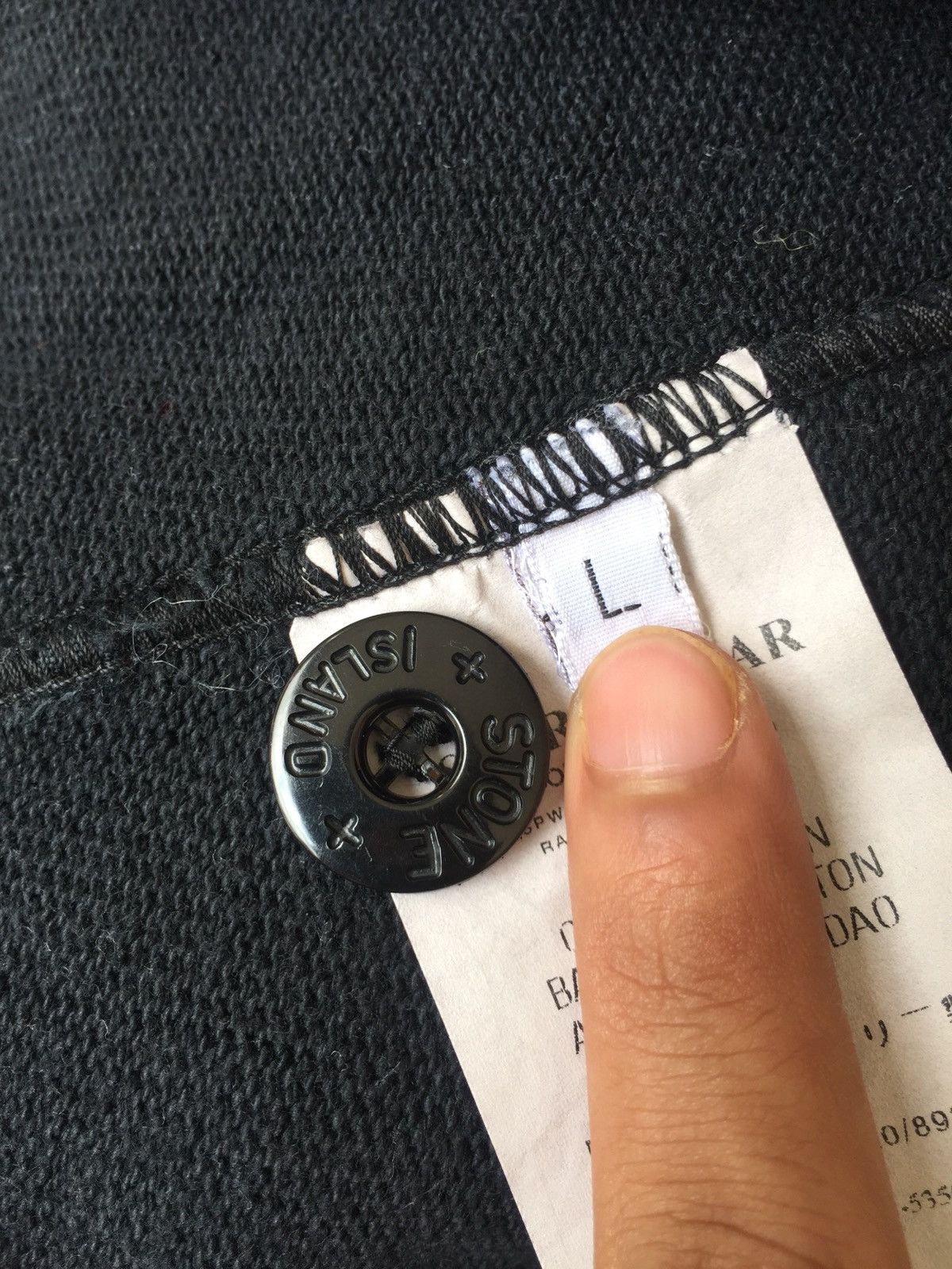 Massimo Osti ARCHIVE🔥SS08 Stone Island Black Minimal Officer Jacket Size US L / EU 52-54 / 3 - 12 Thumbnail
