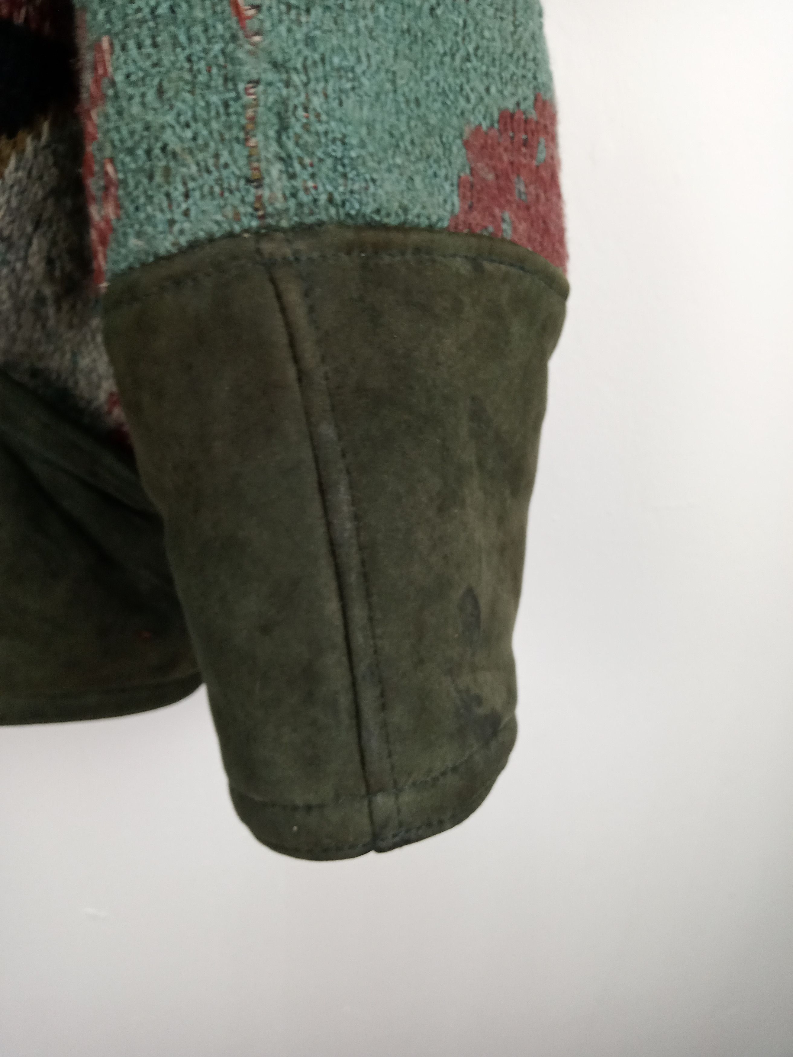 Vintage Canadian Sherling Suede Sheepskin Made in Italy Jacket Size US L / EU 52-54 / 3 - 5 Thumbnail