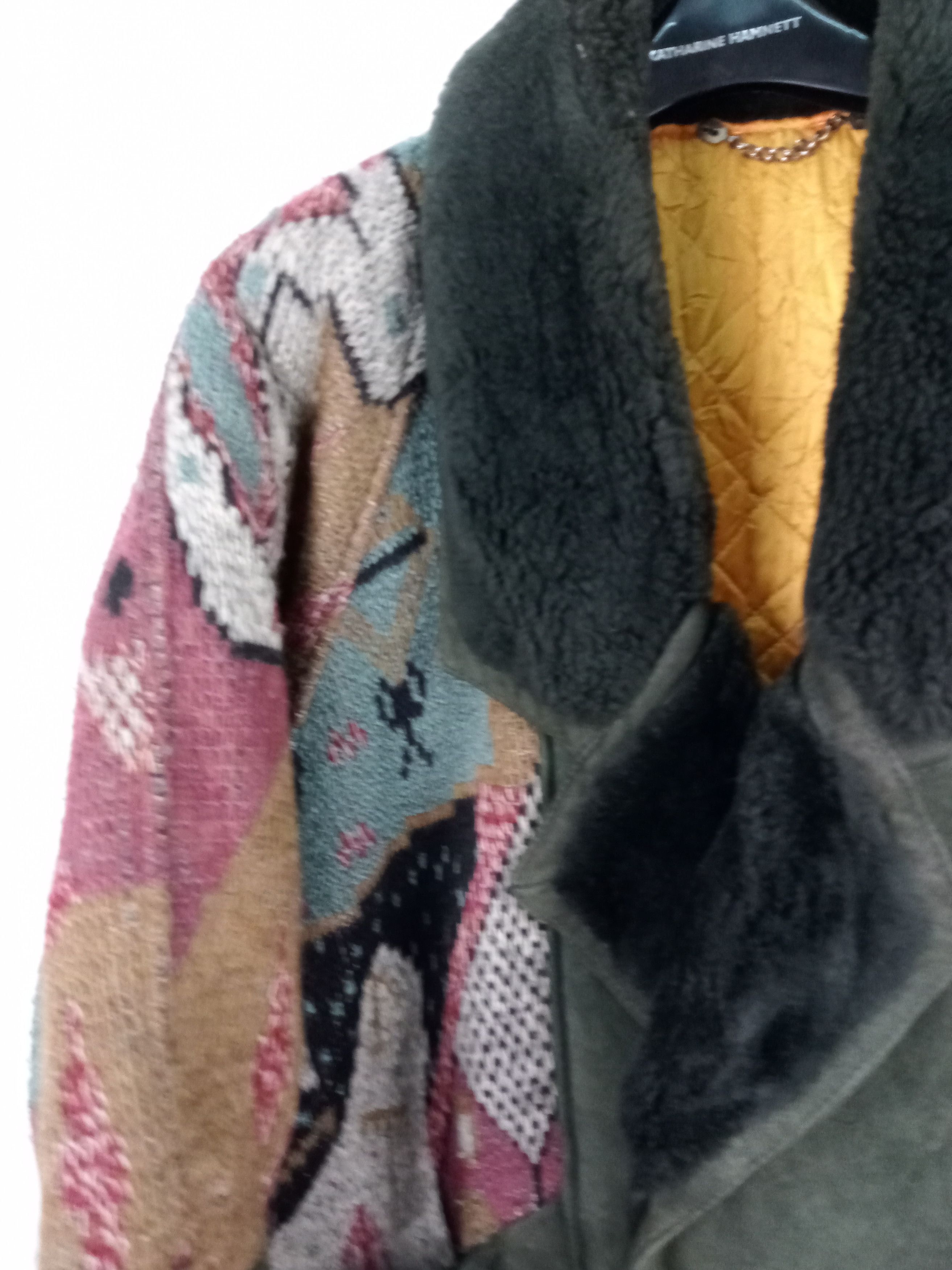 Vintage Canadian Sherling Suede Sheepskin Made in Italy Jacket Size US L / EU 52-54 / 3 - 7 Thumbnail