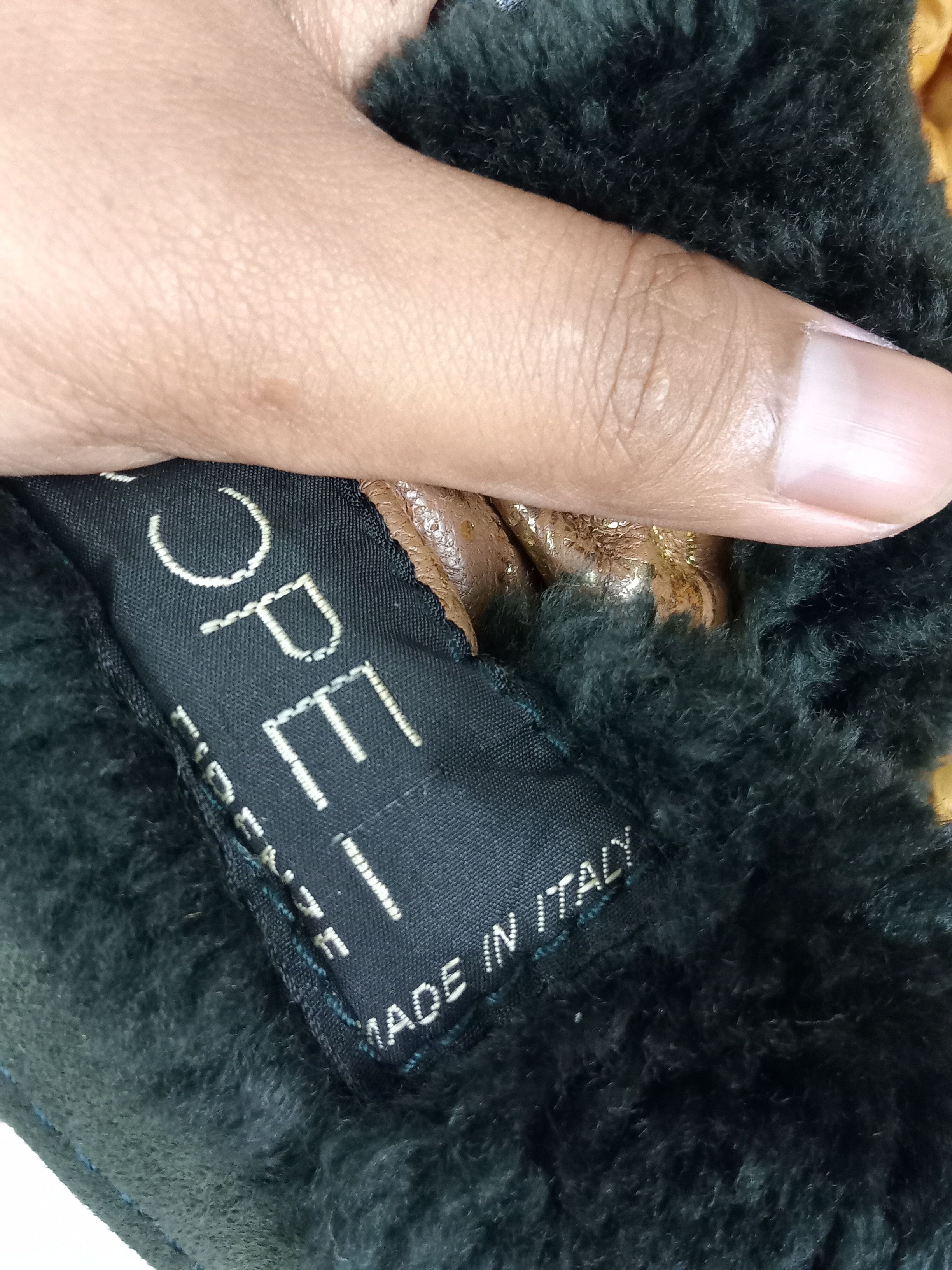 Vintage Canadian Sherling Suede Sheepskin Made in Italy Jacket Size US L / EU 52-54 / 3 - 12 Thumbnail