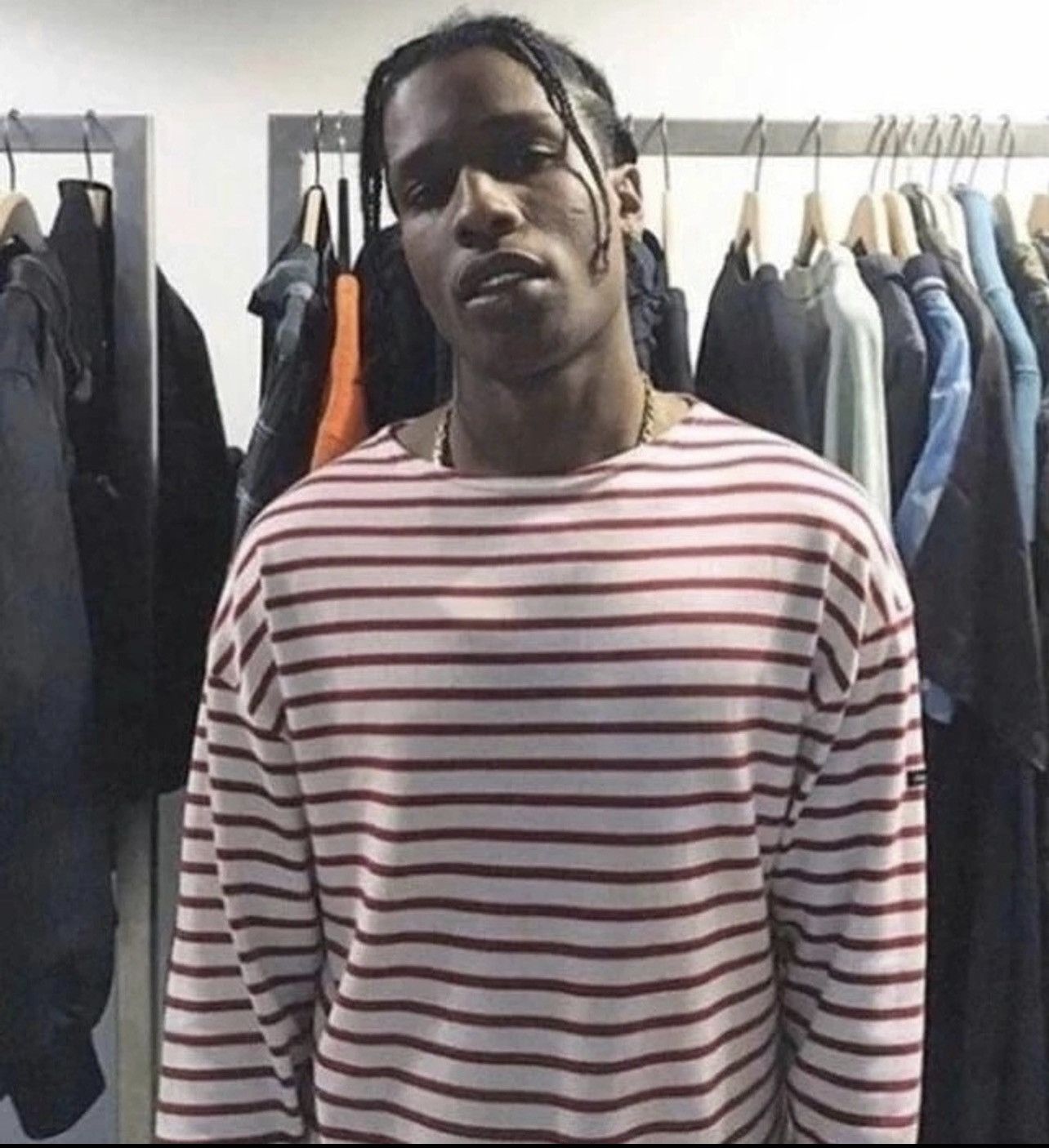 Saint James × Vintage Saint James vintage 90s striped ASAP Rocky longsleeve Size S / US 4 / IT 40 - 2 Thumbnail