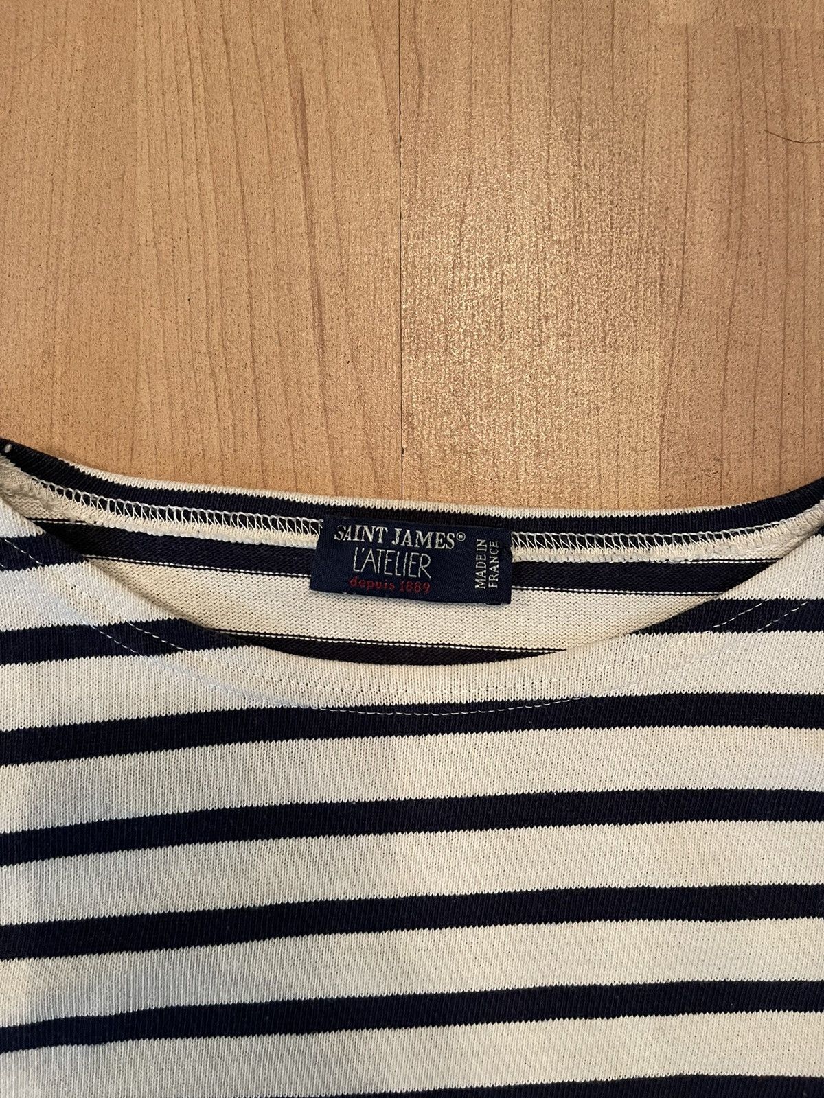 Saint James × Vintage Saint James vintage 90s striped ASAP Rocky longsleeve Size S / US 4 / IT 40 - 5 Thumbnail