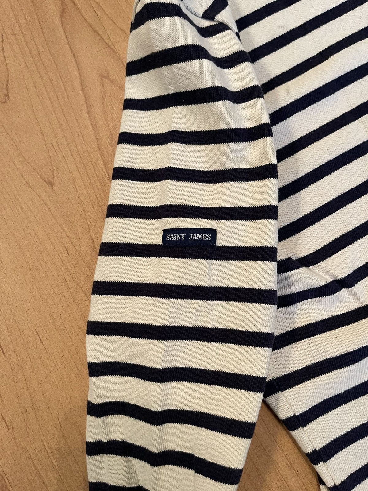 Saint James × Vintage Saint James vintage 90s striped ASAP Rocky longsleeve Size S / US 4 / IT 40 - 4 Thumbnail