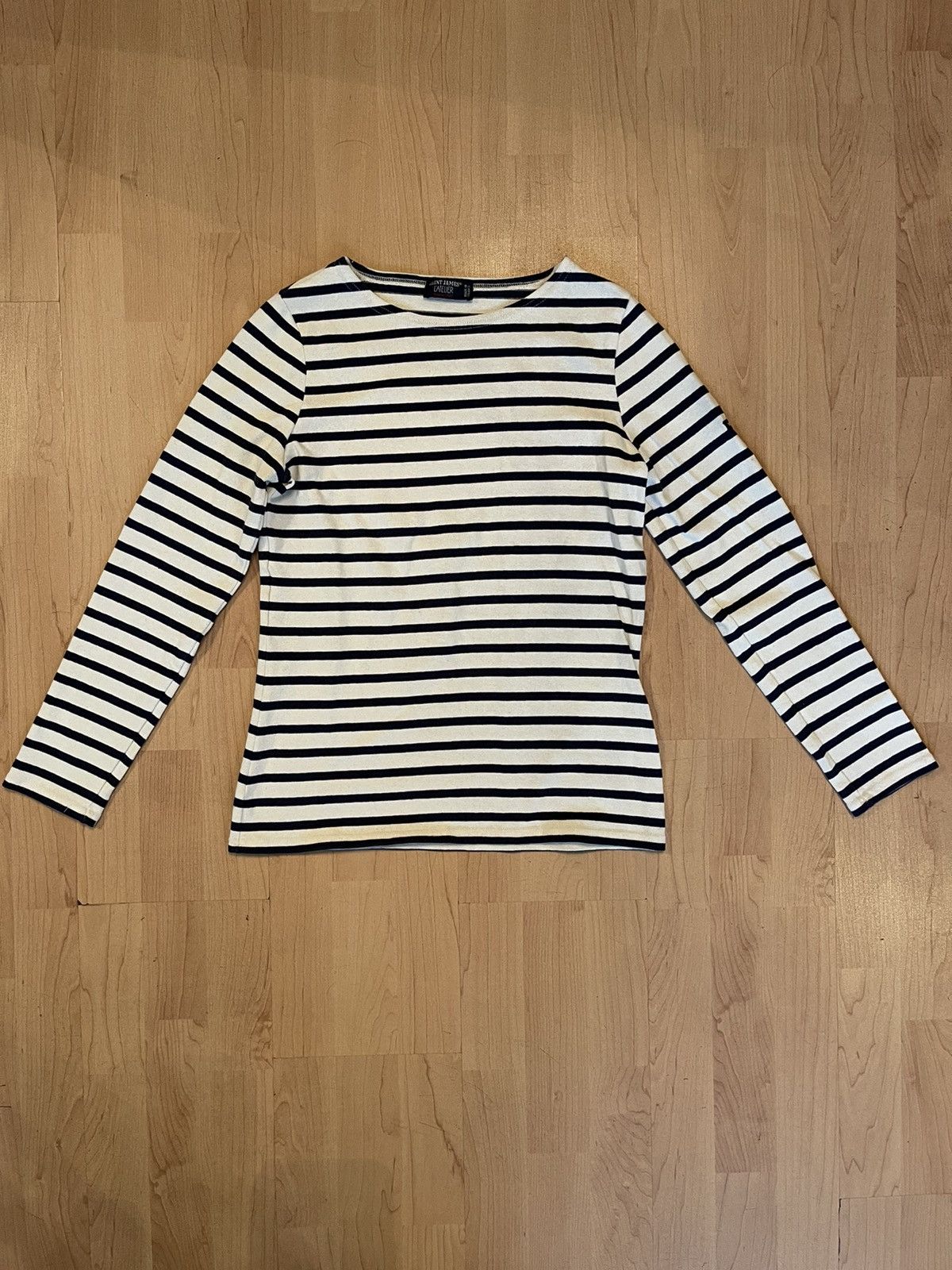 Saint James × Vintage Saint James vintage 90s striped ASAP Rocky longsleeve Size S / US 4 / IT 40 - 1 Thumbnail