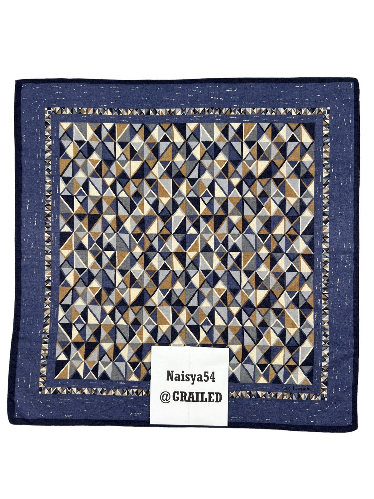 Guy Laroche Guy Laroche Handkerchief Neckerchief Bandana Pocketsquare Size ONE SIZE - 6 Thumbnail