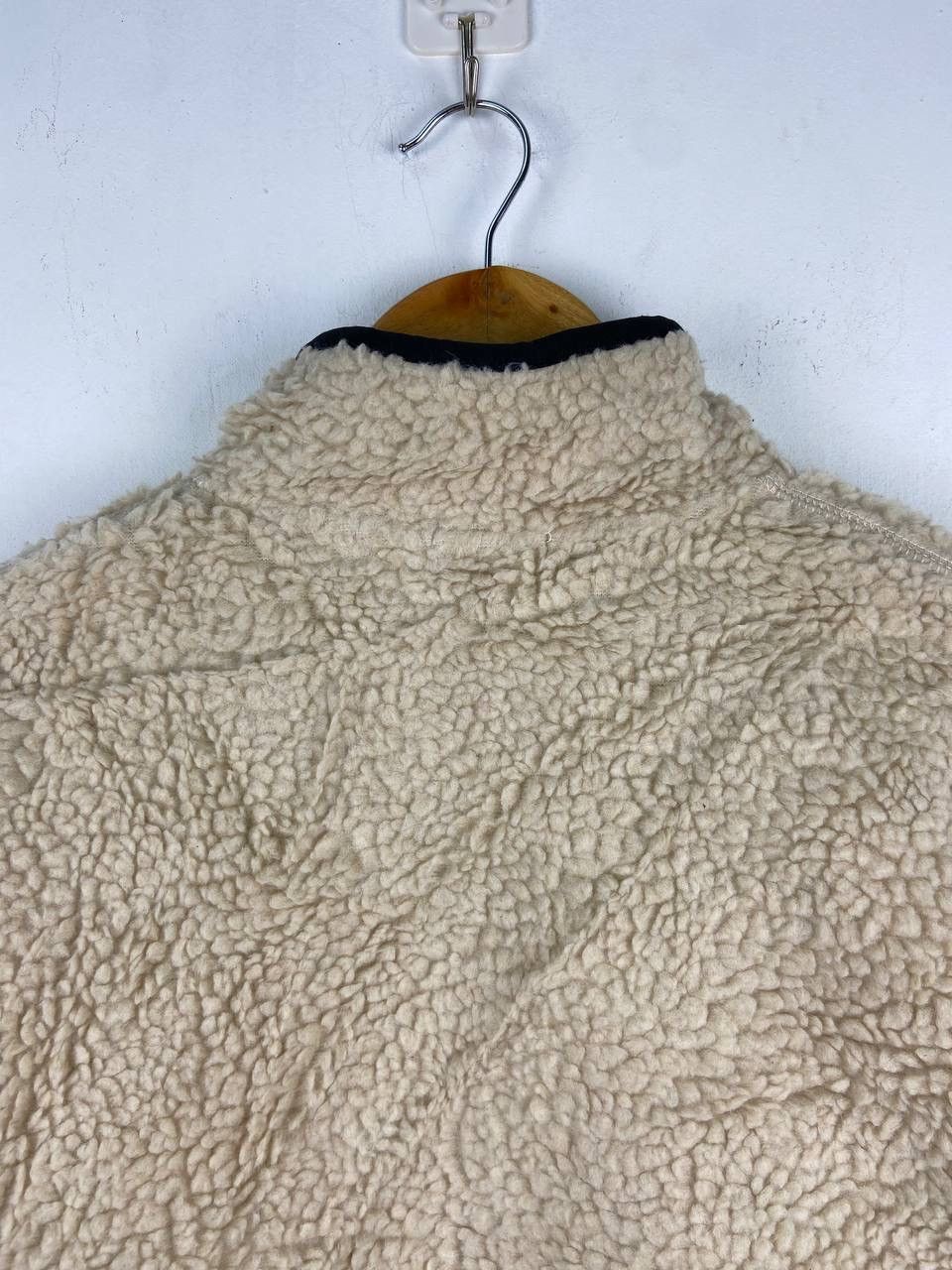 GU GU Japan Fleece Jacket Deep Pile Retro Color Tan Size S / US 4 / IT 40 - 9 Thumbnail