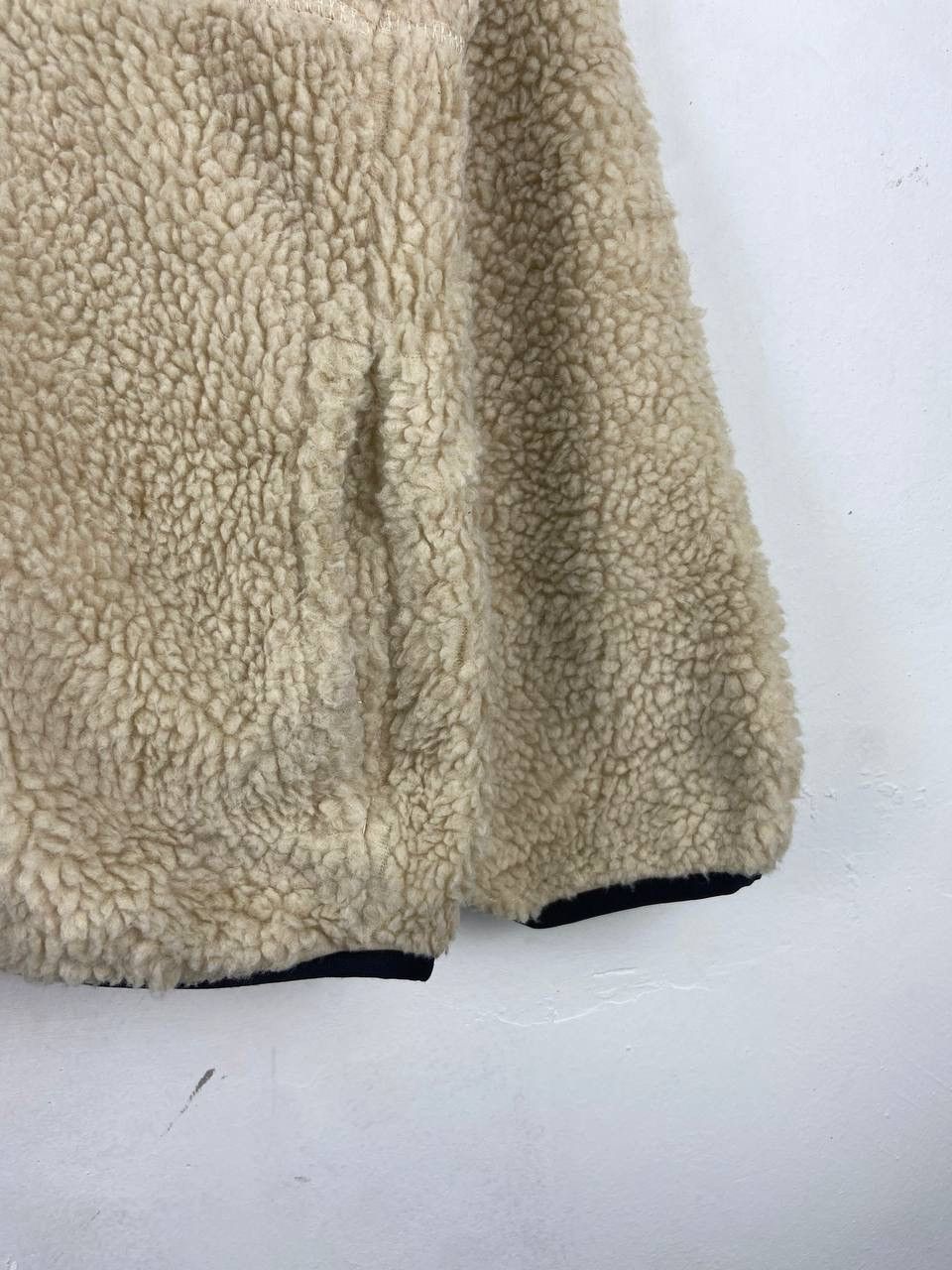 GU GU Japan Fleece Jacket Deep Pile Retro Color Tan Size S / US 4 / IT 40 - 6 Thumbnail