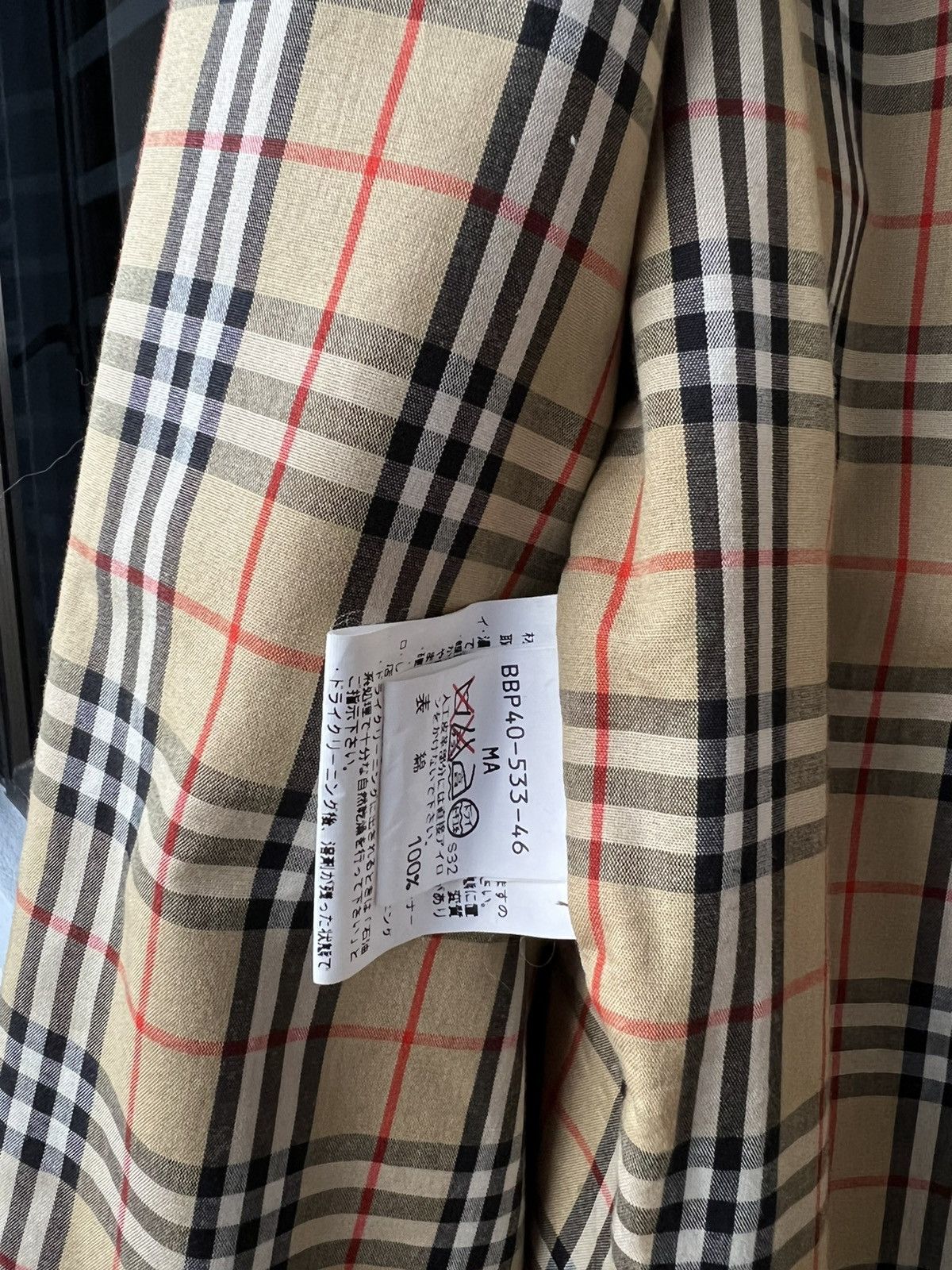 Burberry Men Blazer Jacket Burberrys Corduroy Nova Check Double Elbow Size US M / EU 48-50 / 2 - 11 Thumbnail
