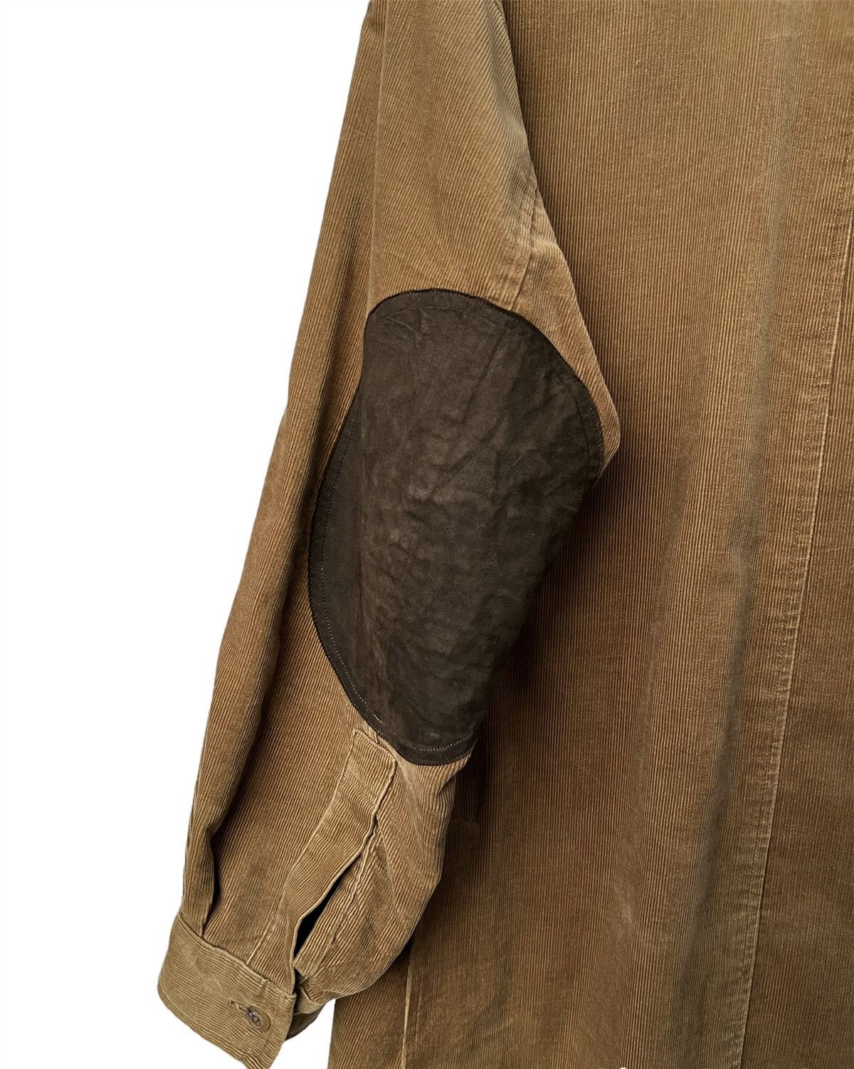 Burberry Men Blazer Jacket Burberrys Corduroy Nova Check Double Elbow Size US M / EU 48-50 / 2 - 9 Thumbnail