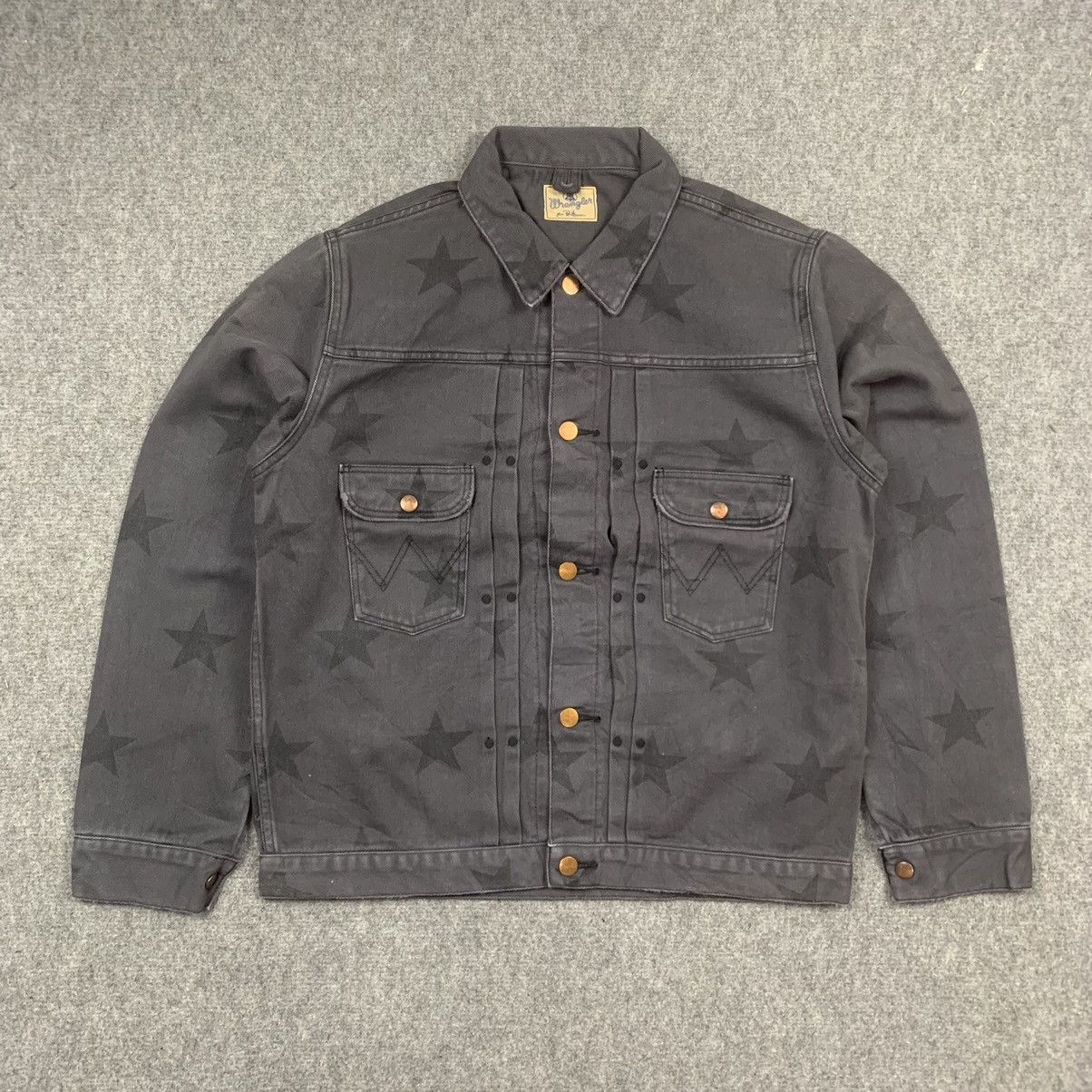 Vintage × Wrangler Vintage Wrangler Stars Trucker Jacket Size US L / EU 52-54 / 3 - 1 Thumbnail