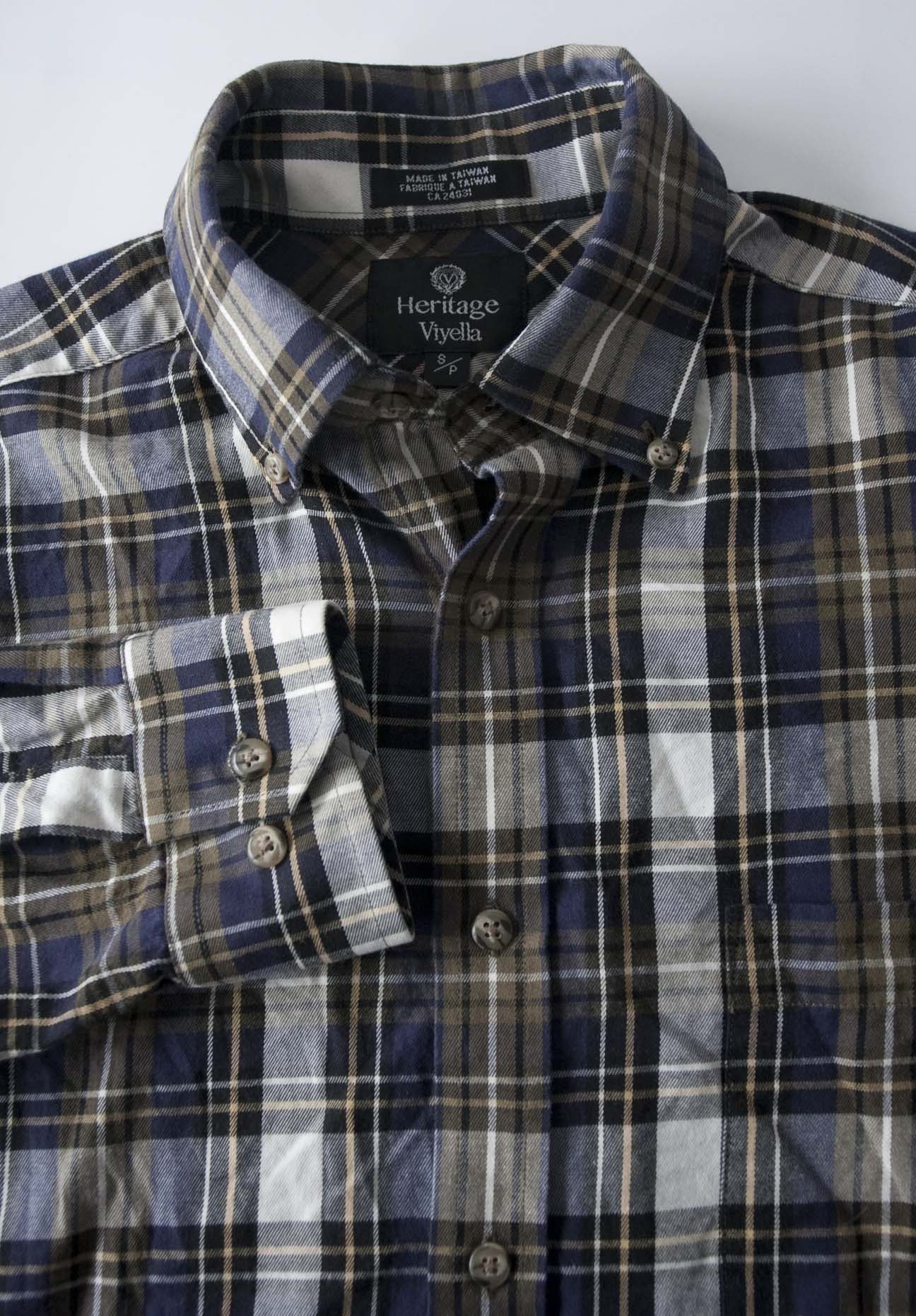 Viyella Viyella Shirt Heritage Flannel Plaid Size S Size US S / EU 44-46 / 1 - 4 Thumbnail
