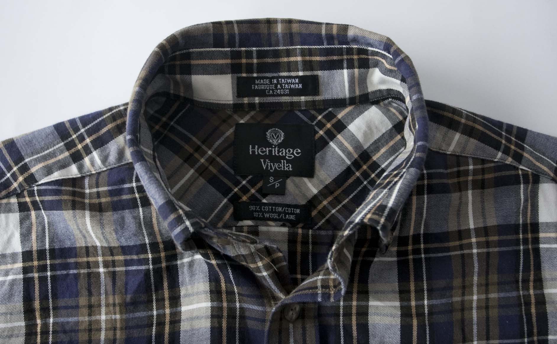 Viyella Viyella Shirt Heritage Flannel Plaid Size S Size US S / EU 44-46 / 1 - 3 Thumbnail