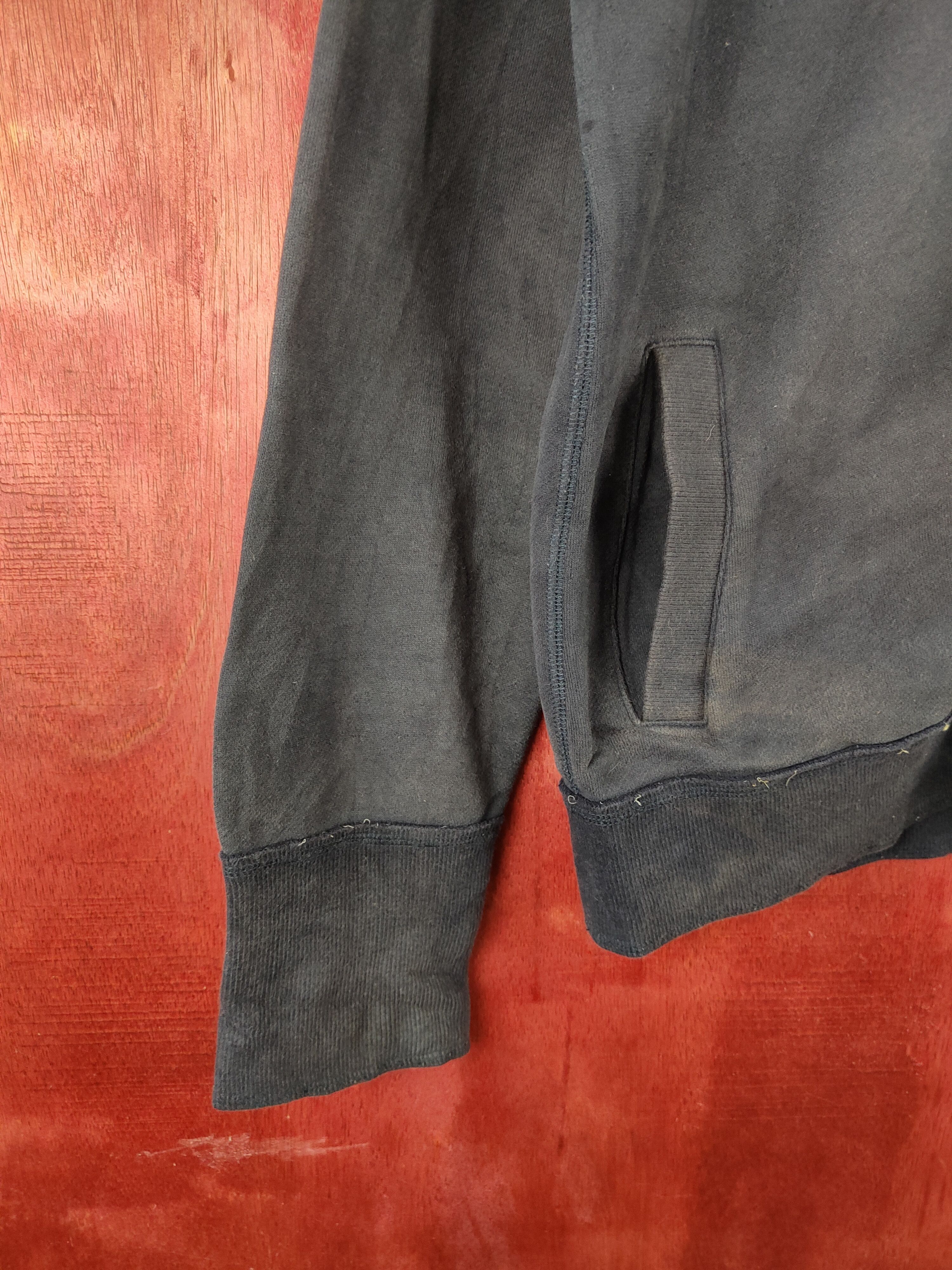 Japanese Brand Elkex Dark Blue Sweater vintage #494B Size US XL / EU 56 / 4 - 4 Thumbnail