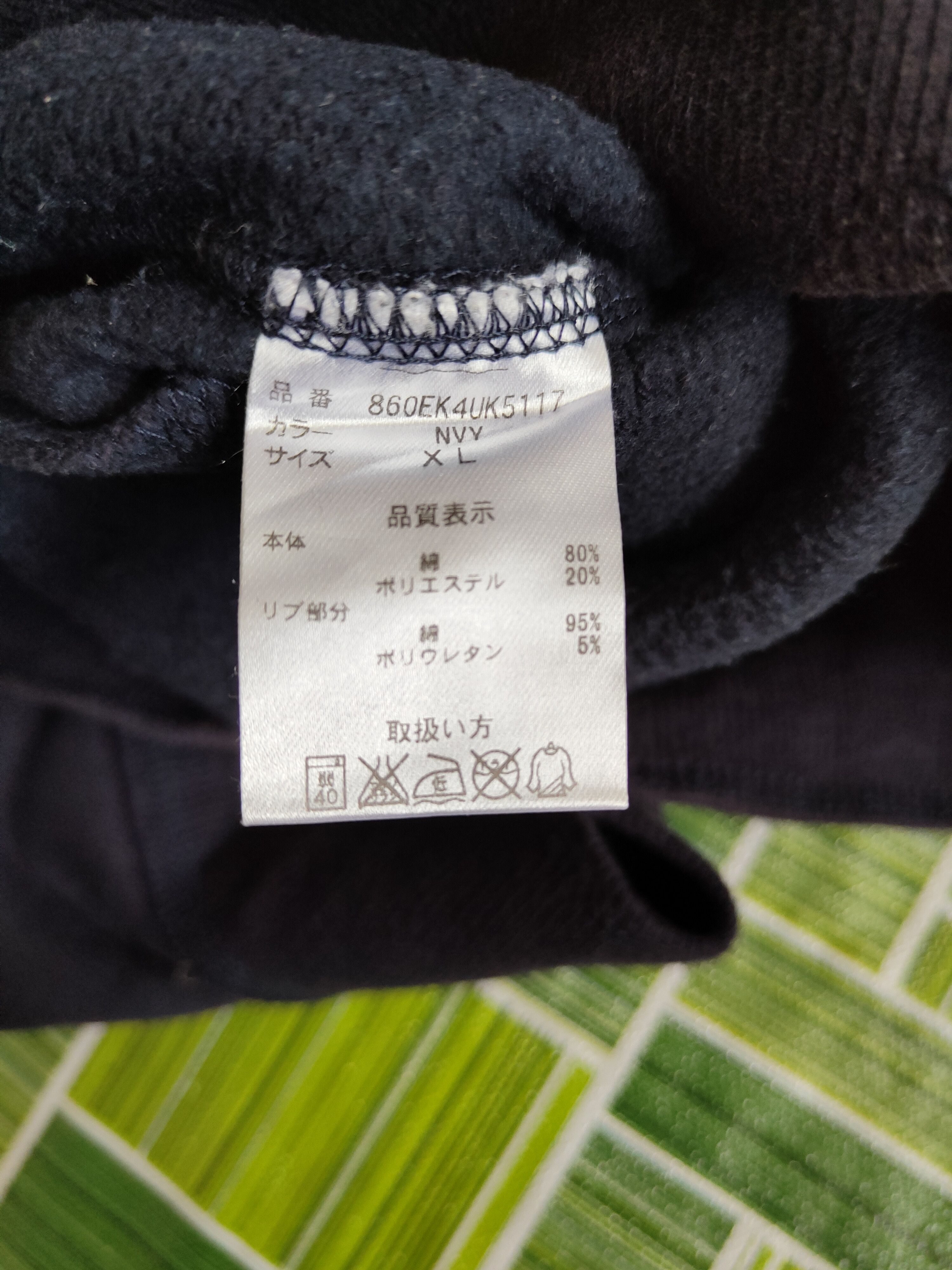 Japanese Brand Elkex Dark Blue Sweater vintage #494B Size US XL / EU 56 / 4 - 10 Thumbnail
