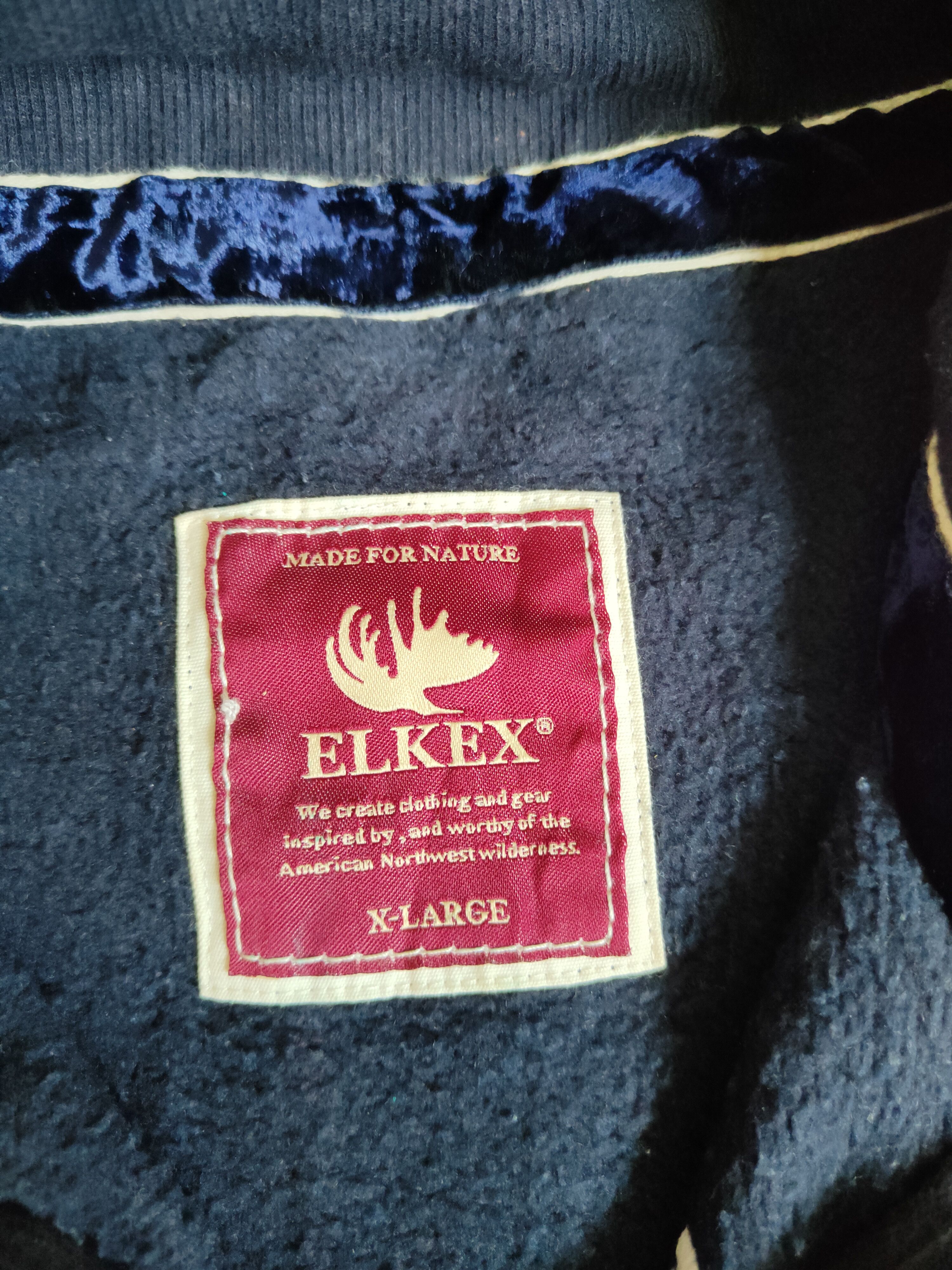 Japanese Brand Elkex Dark Blue Sweater vintage #494B Size US XL / EU 56 / 4 - 11 Thumbnail