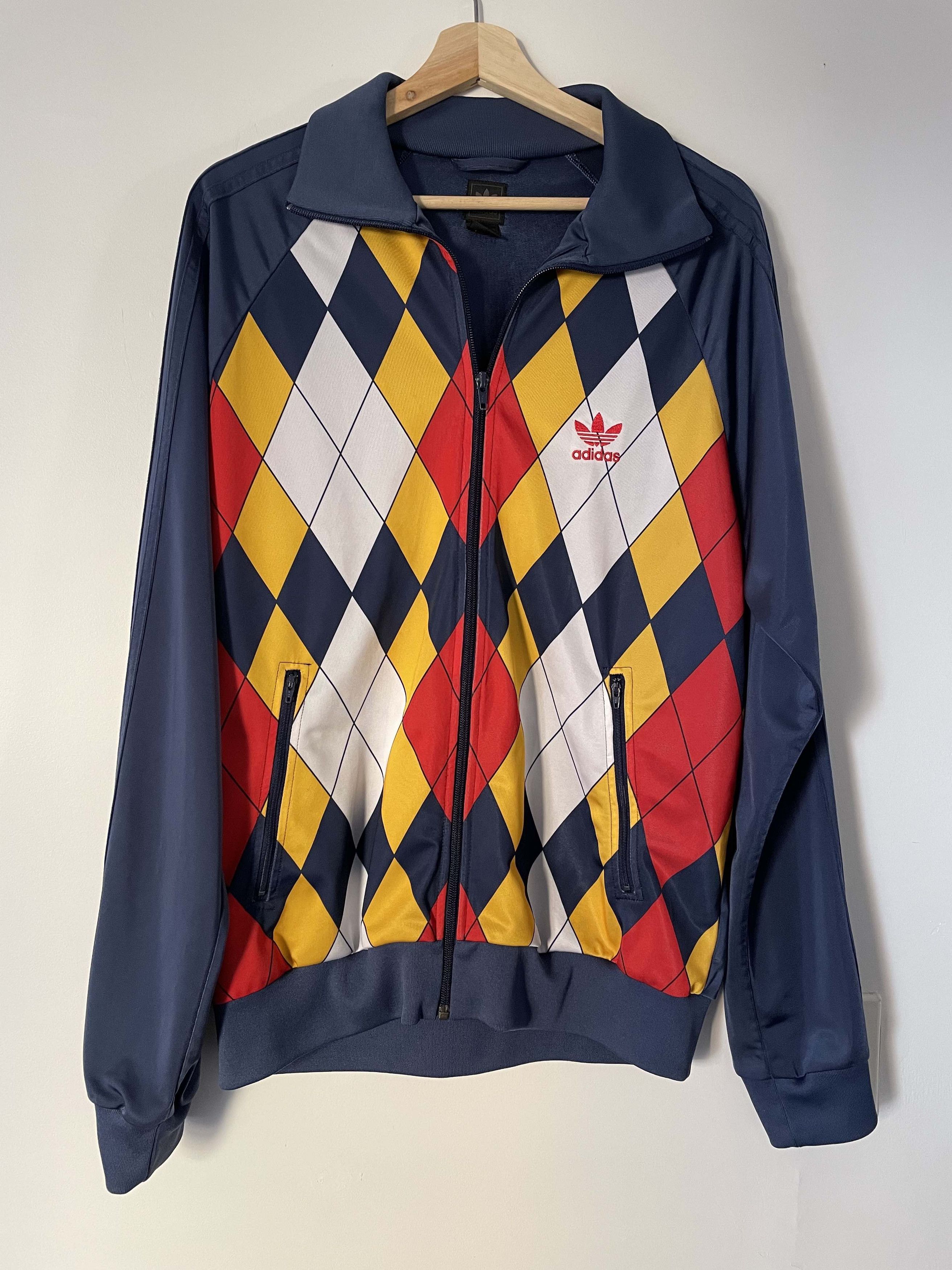 Adidas Argyle Track Jacket
