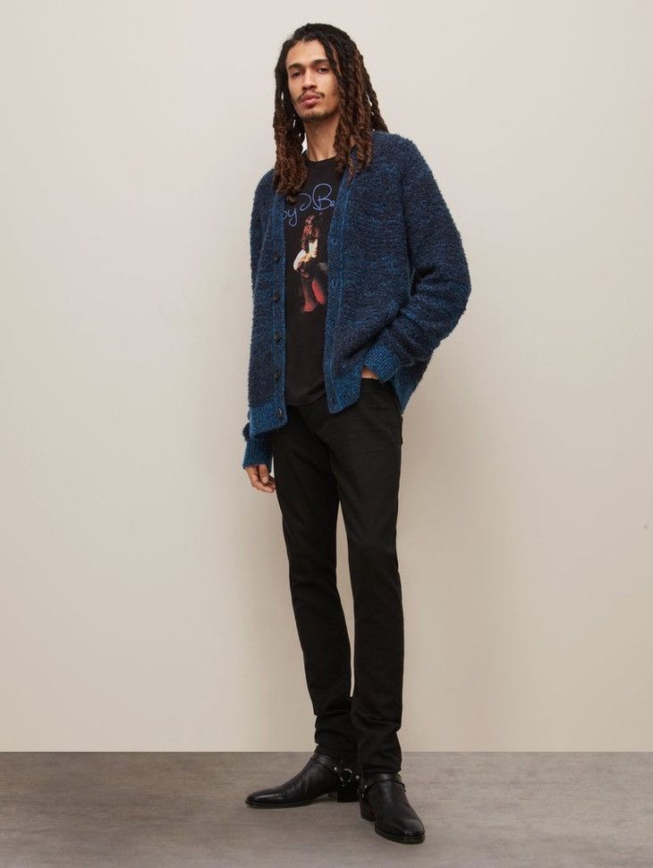 John Varvatos Fuzzy cardigan. Small Size US S / EU 44-46 / 1 - 3 Thumbnail