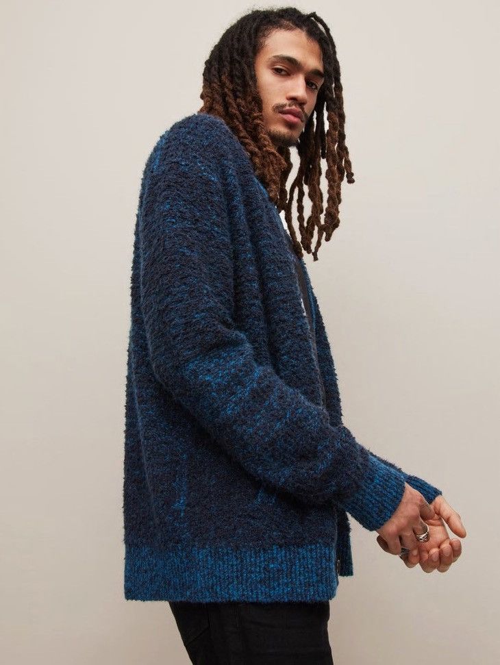 John Varvatos Fuzzy cardigan. Small Size US S / EU 44-46 / 1 - 2 Thumbnail
