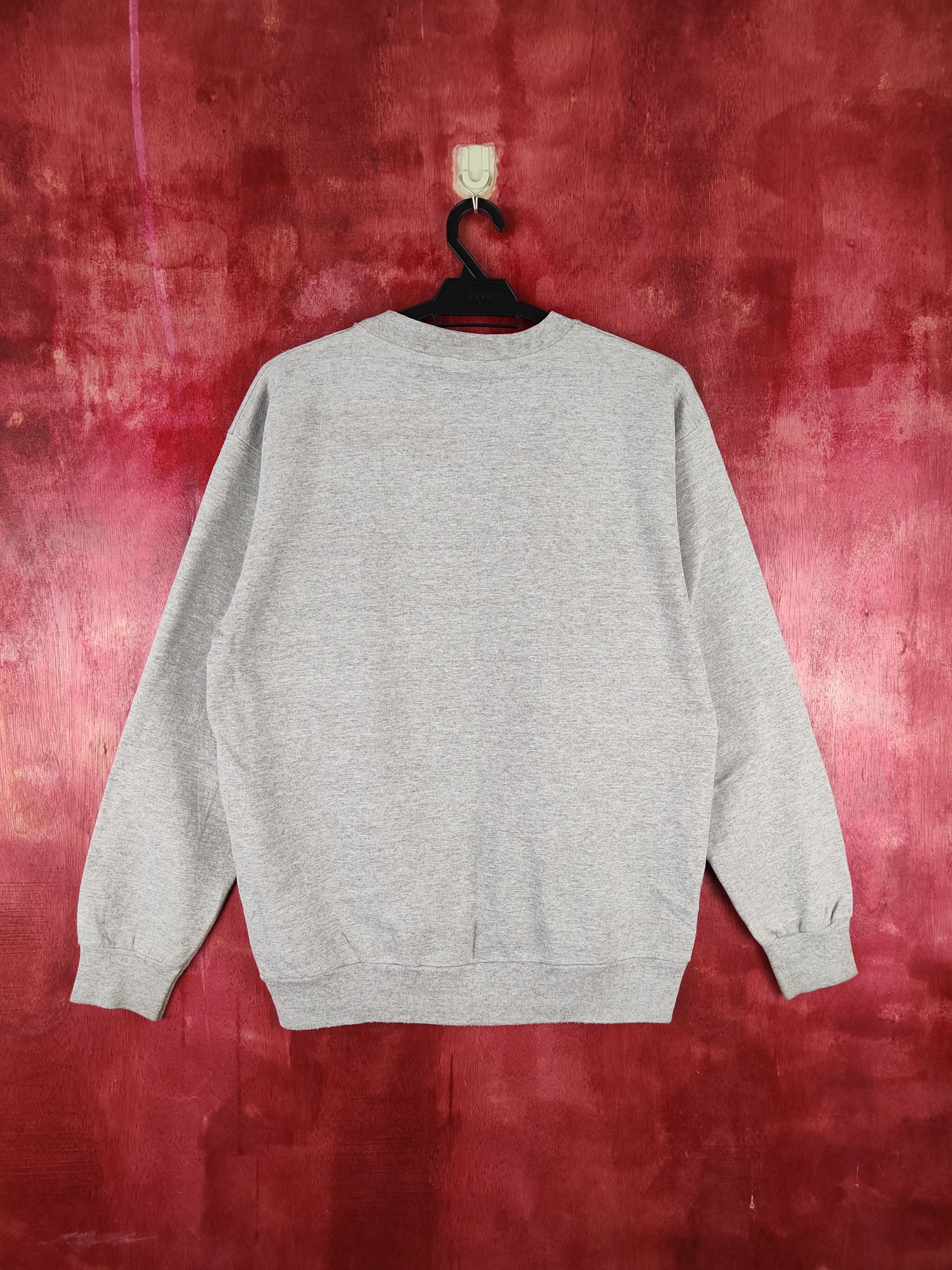 Converse Converse big logo vintage Gray Sweatshirt #489B Size US M / EU 48-50 / 2 - 7 Thumbnail