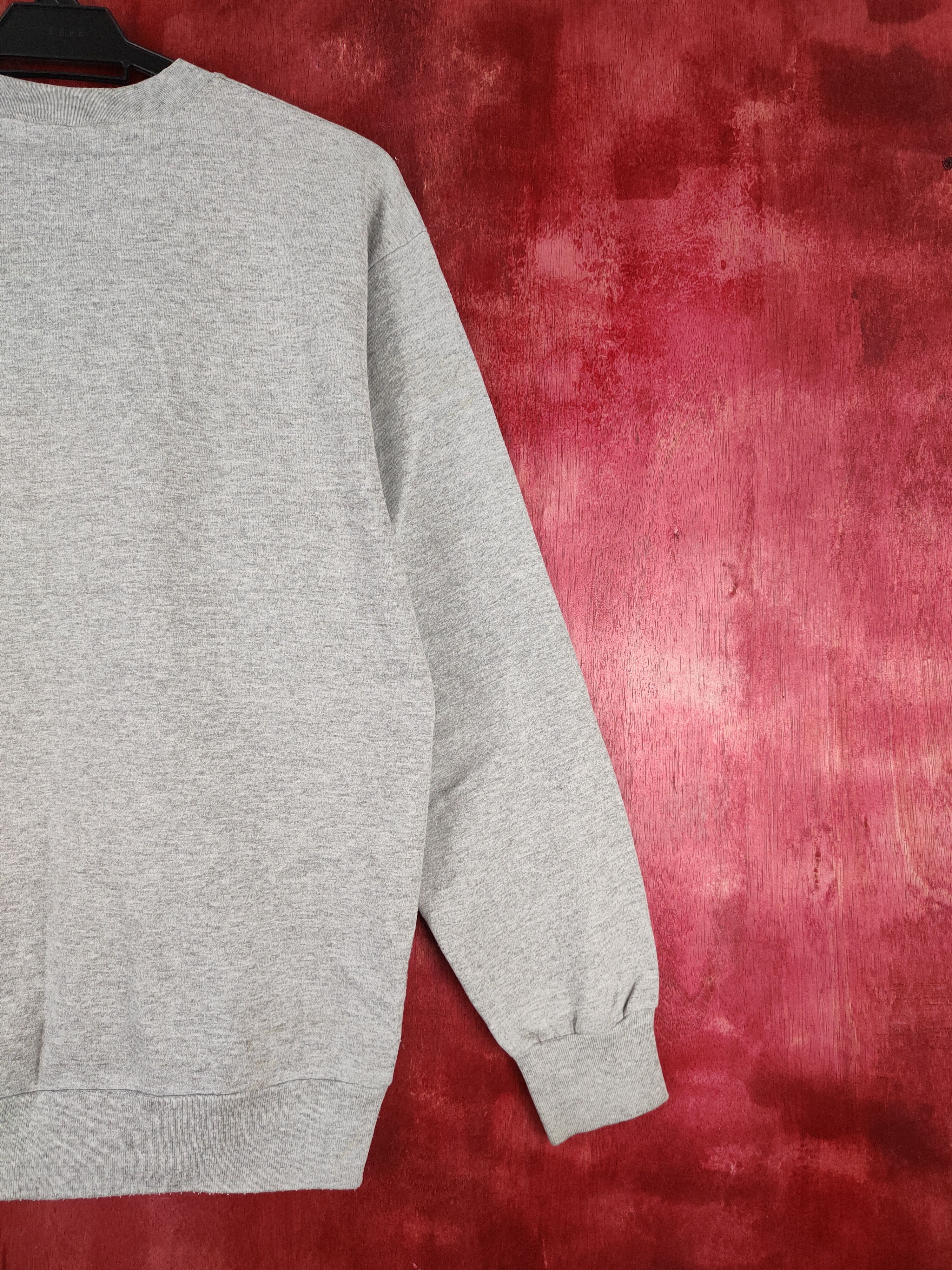 Converse Converse big logo vintage Gray Sweatshirt #489B Size US M / EU 48-50 / 2 - 9 Thumbnail