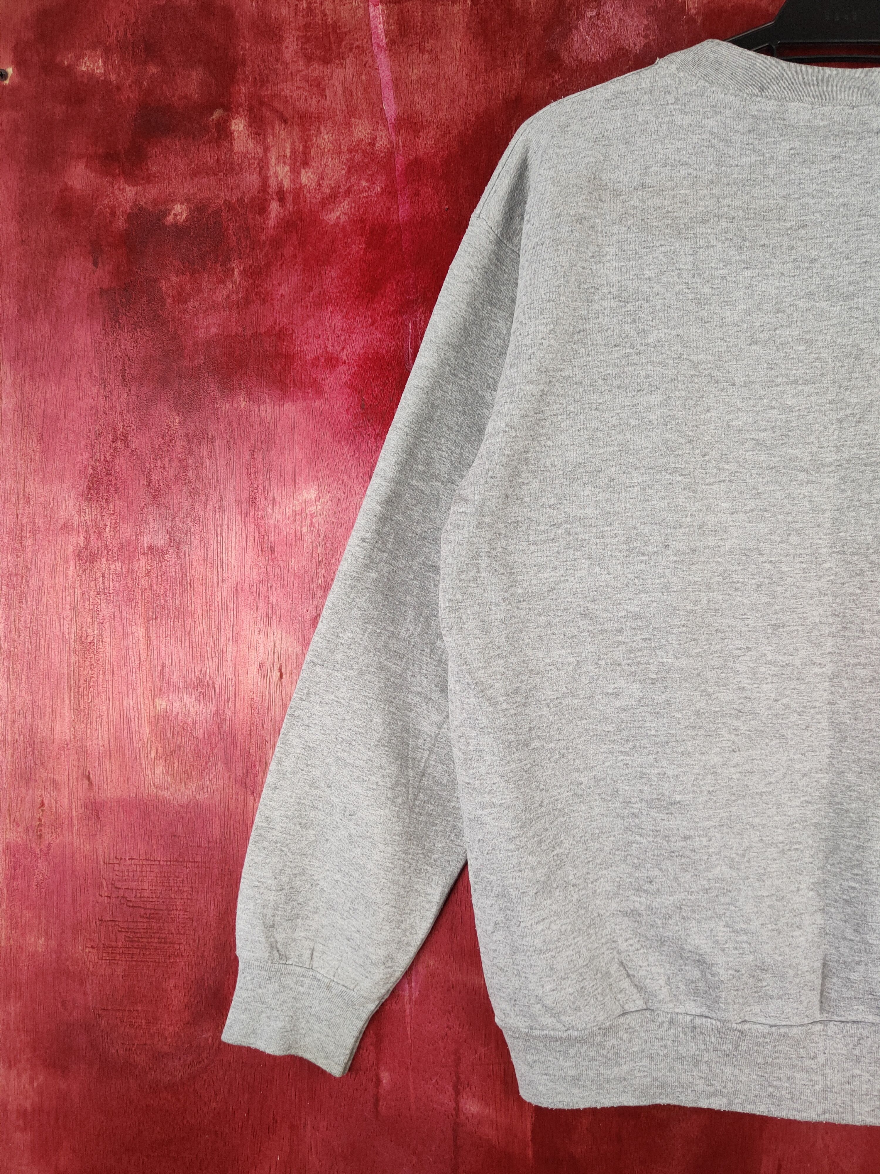 Converse Converse big logo vintage Gray Sweatshirt #489B Size US M / EU 48-50 / 2 - 8 Thumbnail