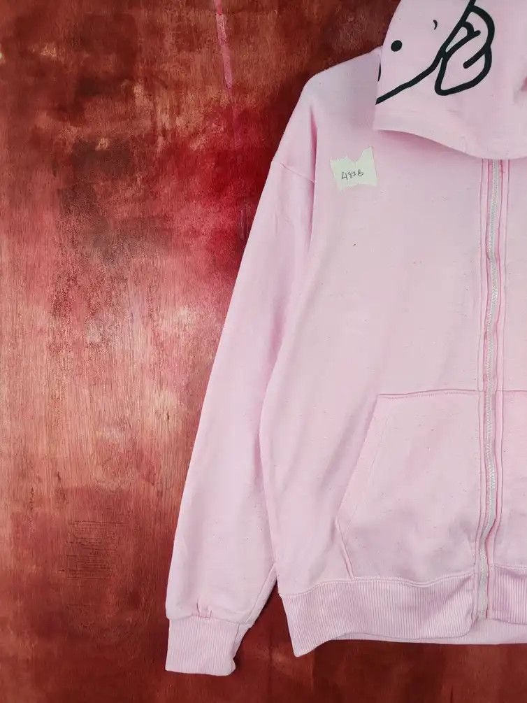 Japanese Brand Bullet Noise-Pig Pink Hoodie Sweater #482B Size US M / EU 48-50 / 2 - 10 Thumbnail