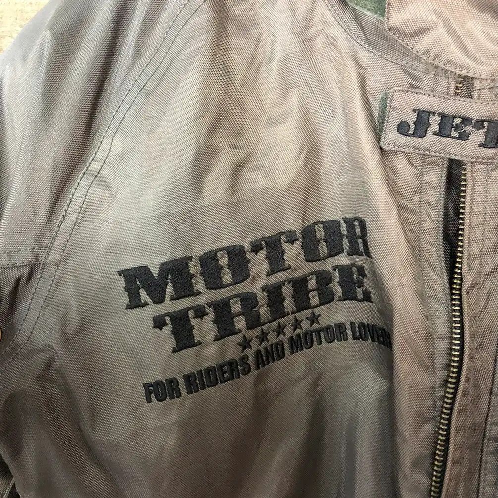 Japanese Brand DL Motor Tribe By MotorHead clan faded jacket vintage #7117 Size US S / EU 44-46 / 1 - 10 Thumbnail