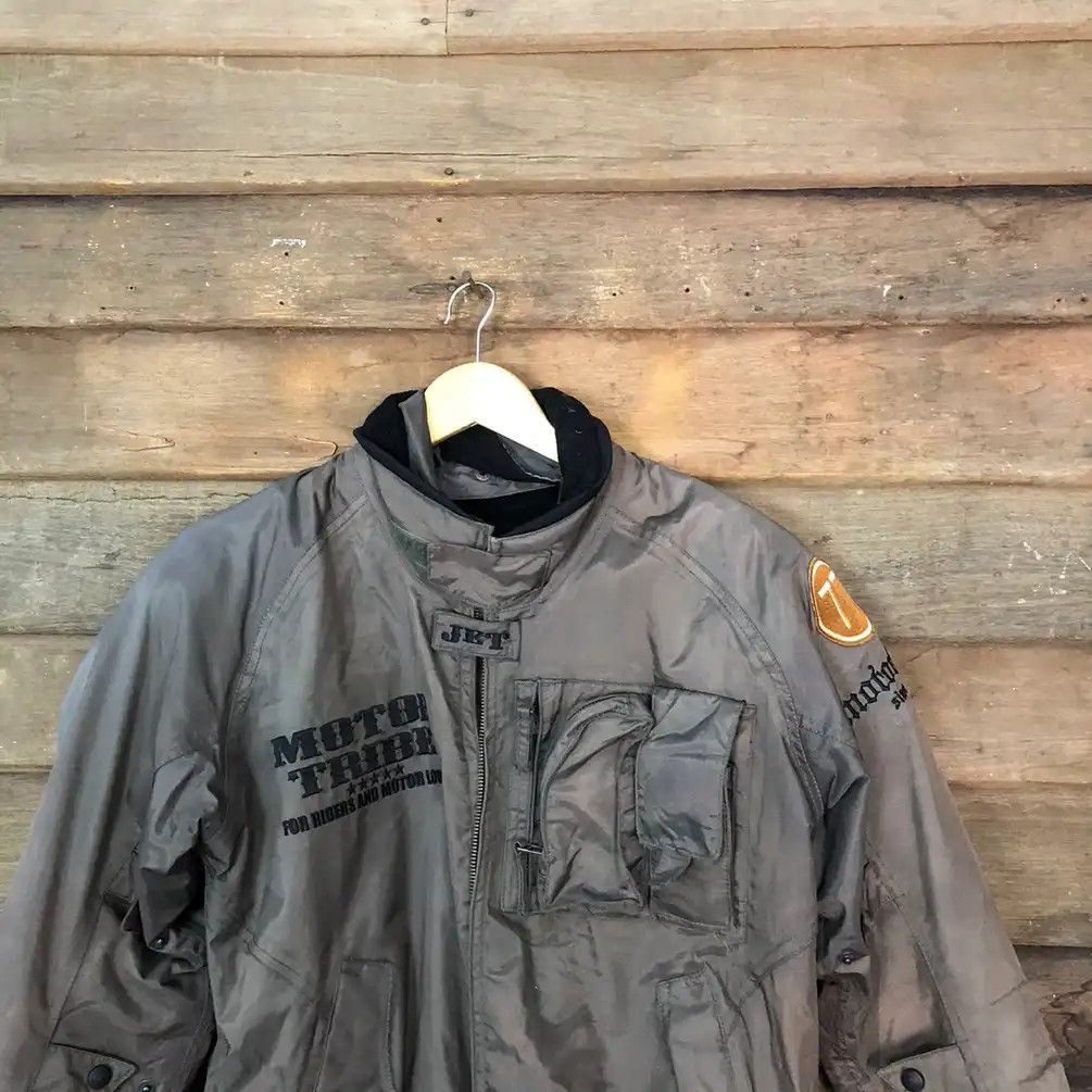 Japanese Brand DL Motor Tribe By MotorHead clan faded jacket vintage #7117 Size US S / EU 44-46 / 1 - 18 Thumbnail