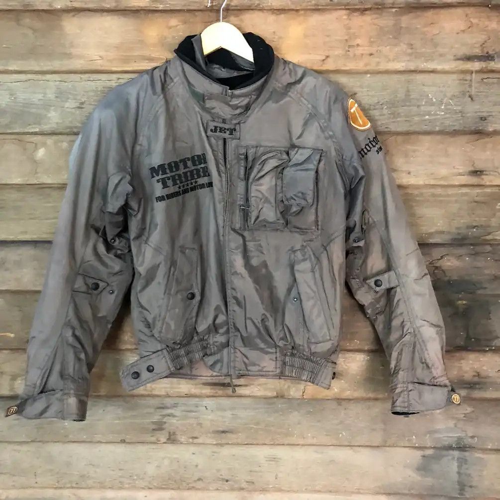 Japanese Brand DL Motor Tribe By MotorHead clan faded jacket vintage #7117 Size US S / EU 44-46 / 1 - 17 Thumbnail