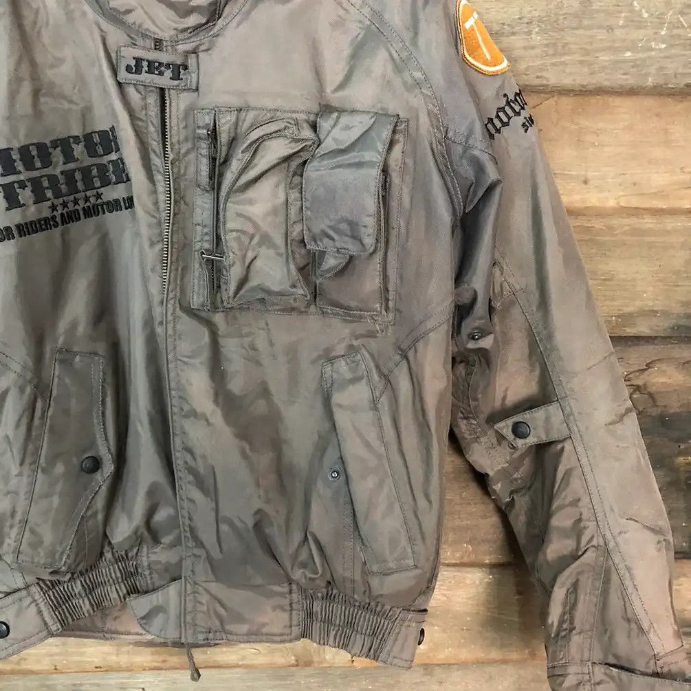 Japanese Brand DL Motor Tribe By MotorHead clan faded jacket vintage #7117 Size US S / EU 44-46 / 1 - 15 Thumbnail