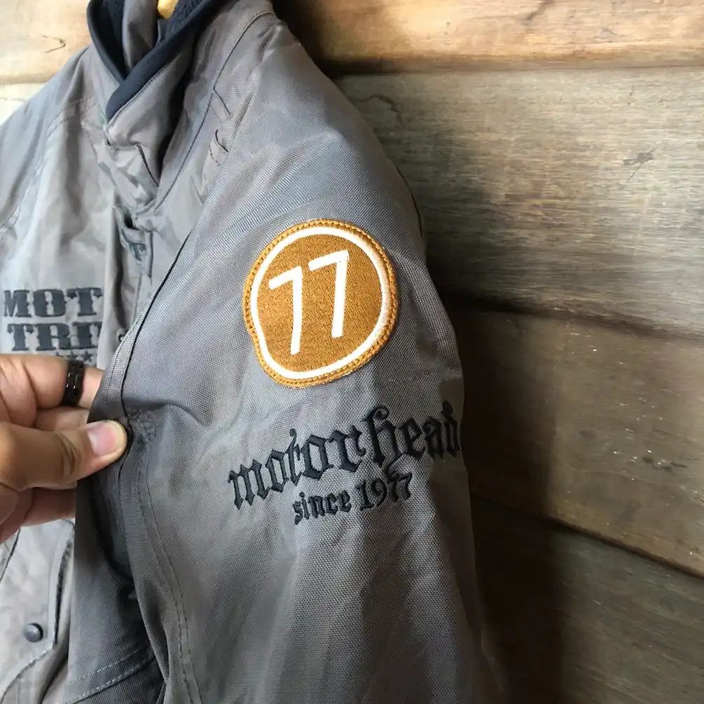 Japanese Brand DL Motor Tribe By MotorHead clan faded jacket vintage #7117 Size US S / EU 44-46 / 1 - 9 Thumbnail