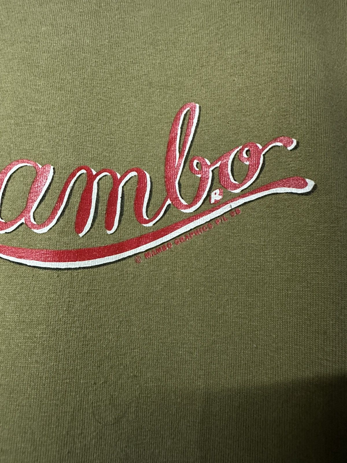 Mambo × Vintage Vintage 90s Mambo Storm In A Tea Cup Tee Size US XL / EU 56 / 4 - 9 Thumbnail