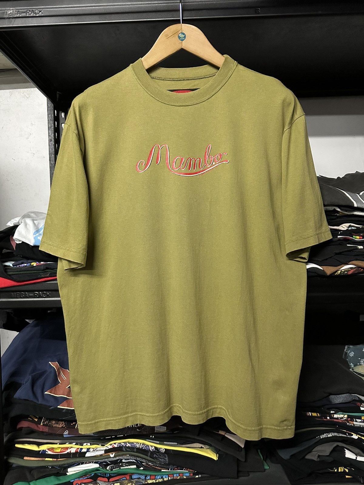 Mambo × Vintage Vintage 90s Mambo Storm In A Tea Cup Tee Size US XL / EU 56 / 4 - 7 Thumbnail