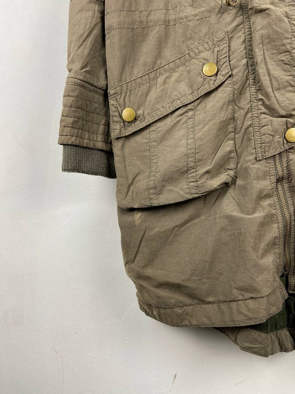 If Six Was Nine Type Air Force HBT Parka Jacket Fur Hoodie Army Military Size US M / EU 48-50 / 2 - 6 Thumbnail