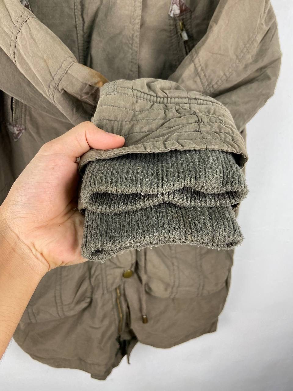 If Six Was Nine Type Air Force HBT Parka Jacket Fur Hoodie Army Military Size US M / EU 48-50 / 2 - 9 Thumbnail