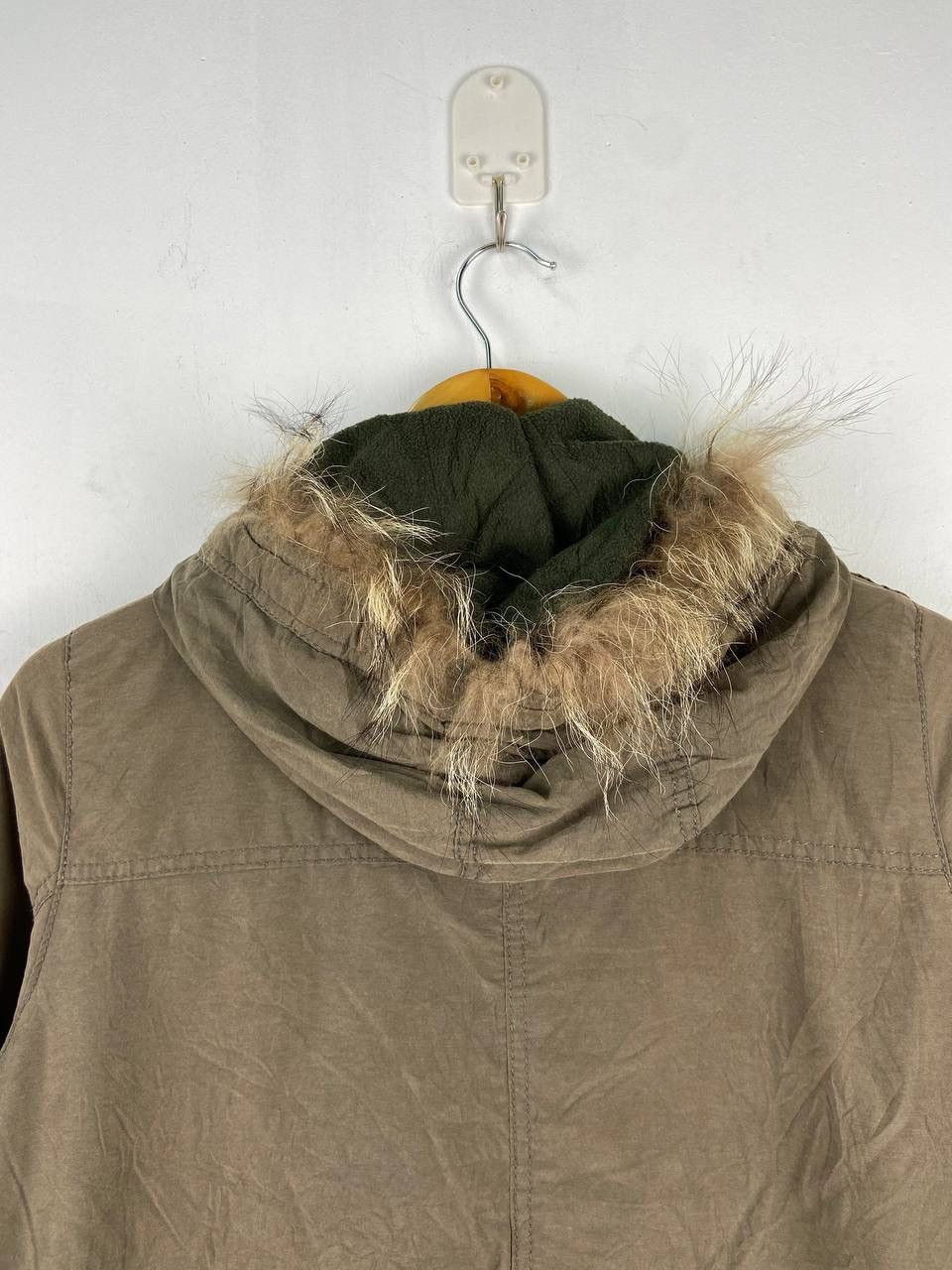 If Six Was Nine Type Air Force HBT Parka Jacket Fur Hoodie Army Military Size US M / EU 48-50 / 2 - 8 Thumbnail