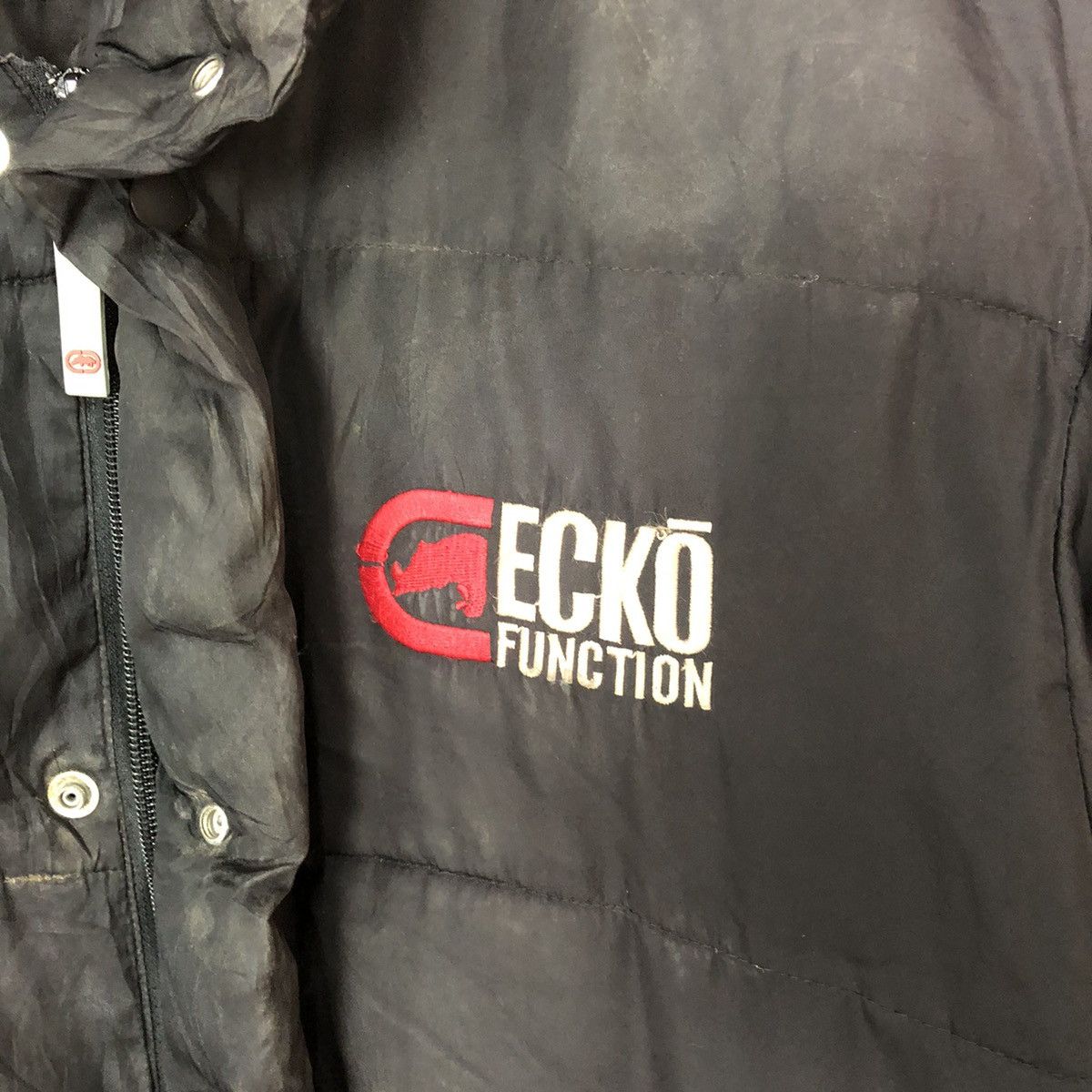 Ecko Unltd. × Vintage Ecko Function puffer jacket vintage faded vintage #7115 Size US L / EU 52-54 / 3 - 6 Thumbnail
