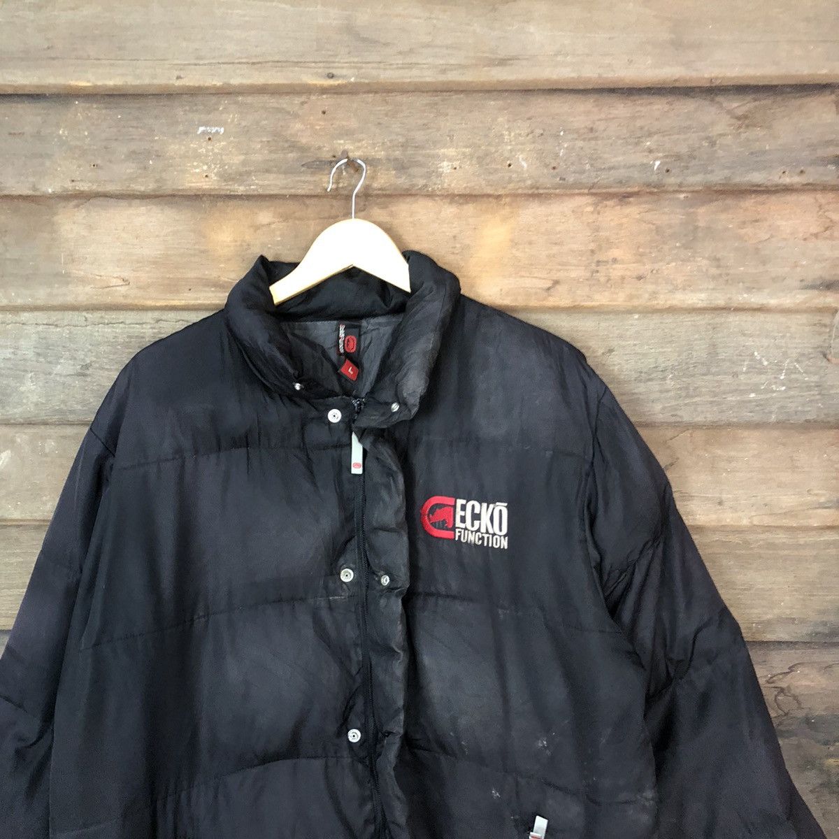 Ecko Unltd. × Vintage Ecko Function puffer jacket vintage faded vintage #7115 Size US L / EU 52-54 / 3 - 2 Thumbnail